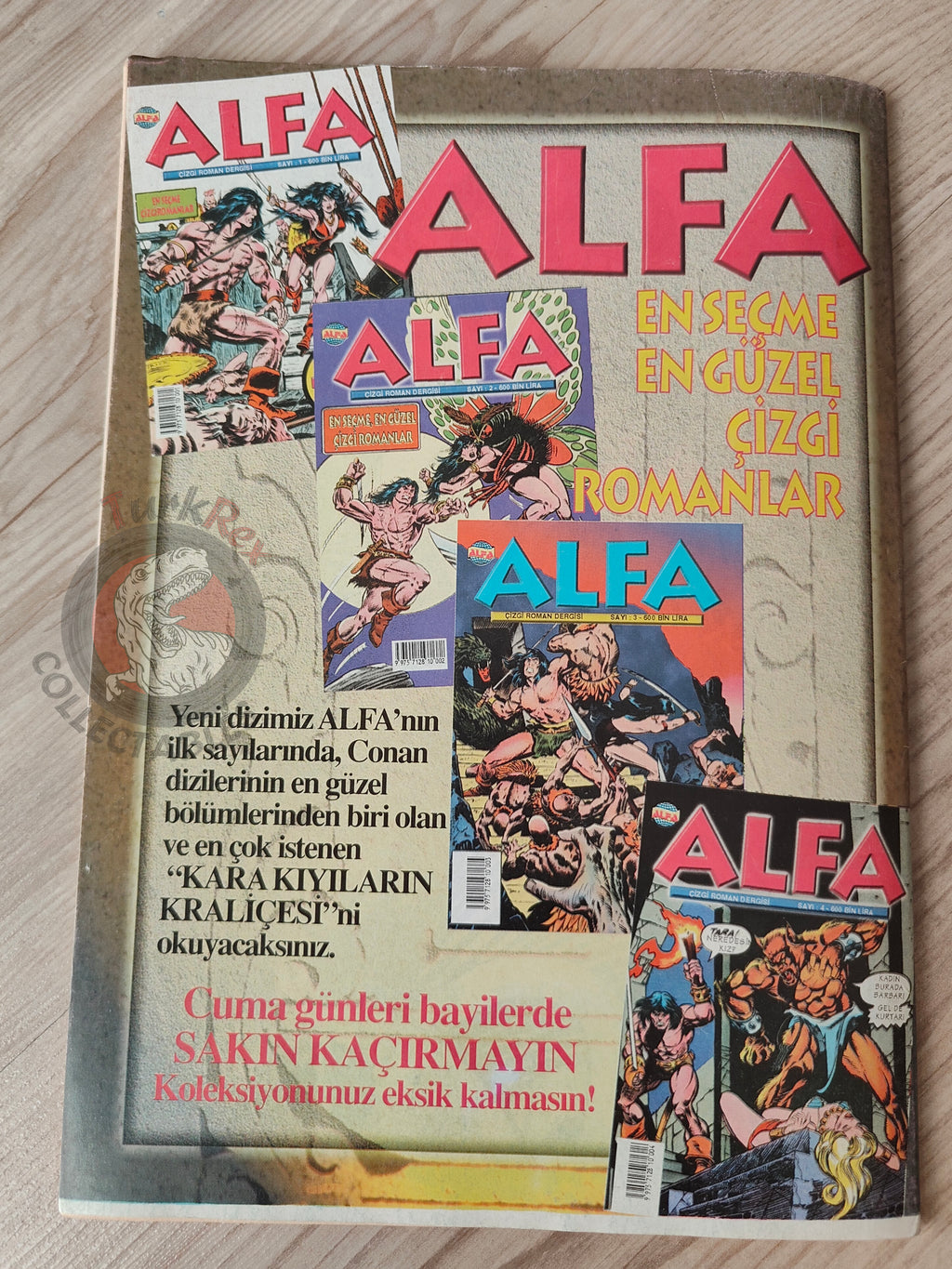 Conan The Barbarian #8 2001 Turkish Comic Turkey #83 #84 #85 #86