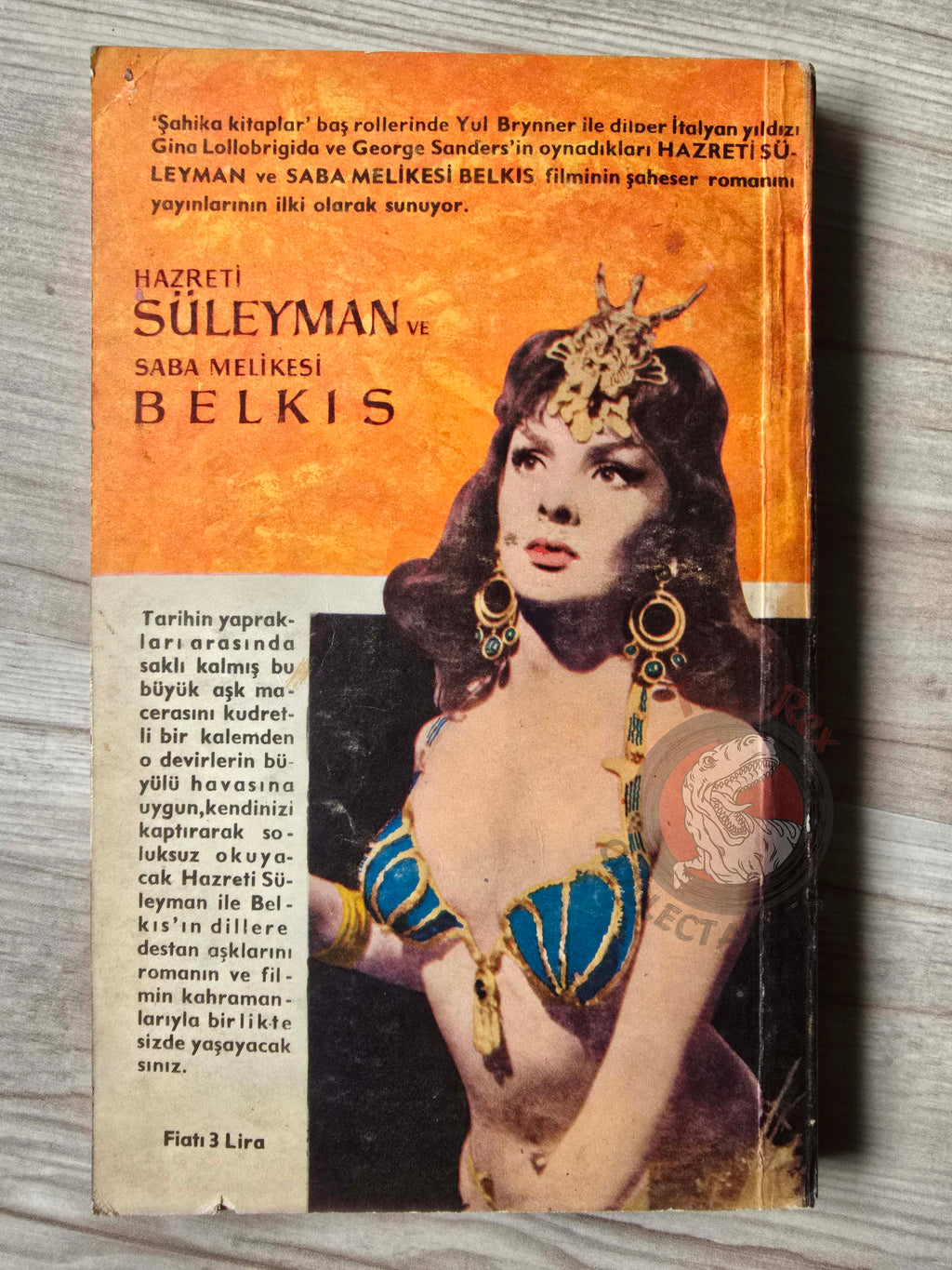 Jay Williams – Solomon and Sheba 1961 1st Turkish Book Turkey