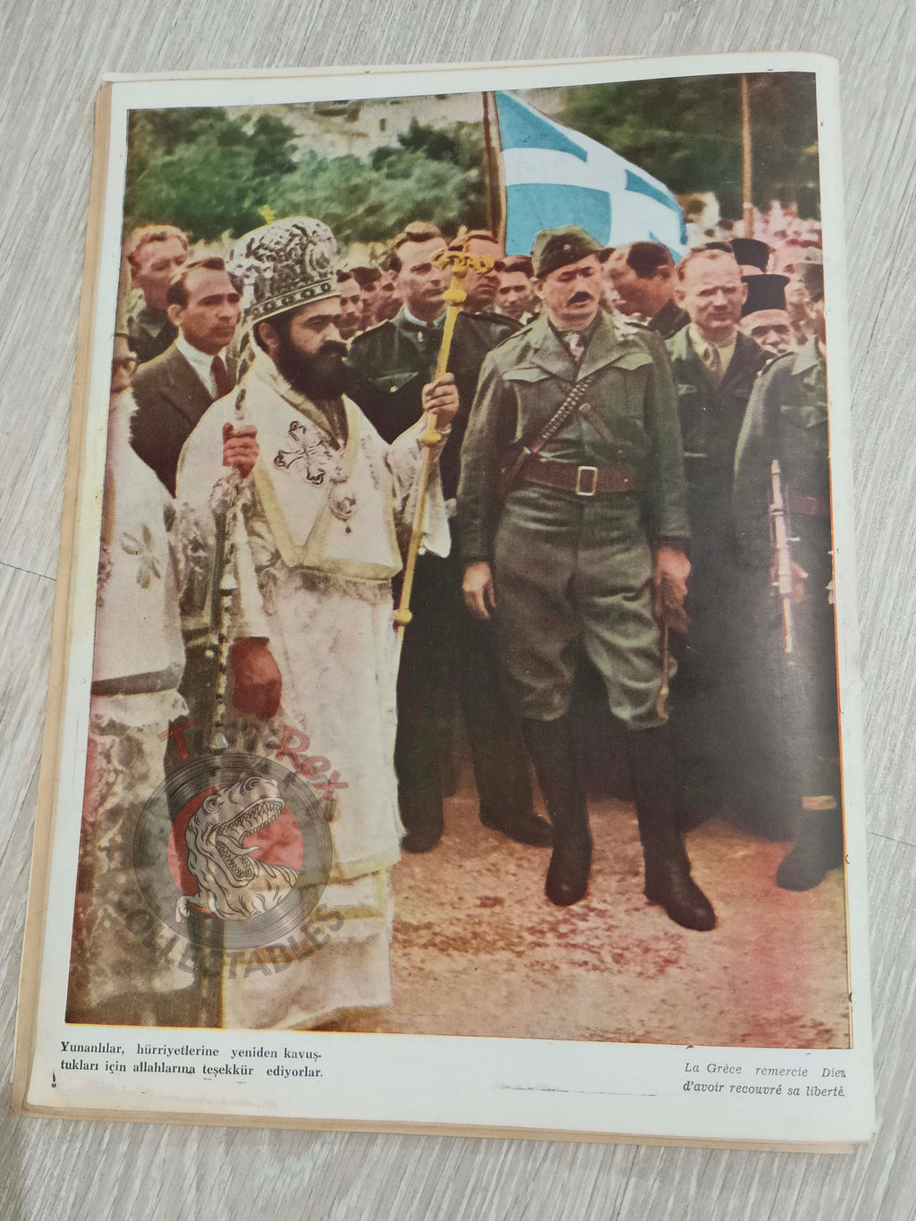 Realite 1944 British Propaganda Mag Turkish Turkey French Greece Yugoslavia WW2 era Marshal von Rundstedt