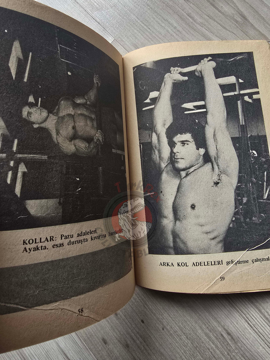 Bodybuilding Technics 1989 Turkish Book Turkey Lou Ferrigno Joe Bucci