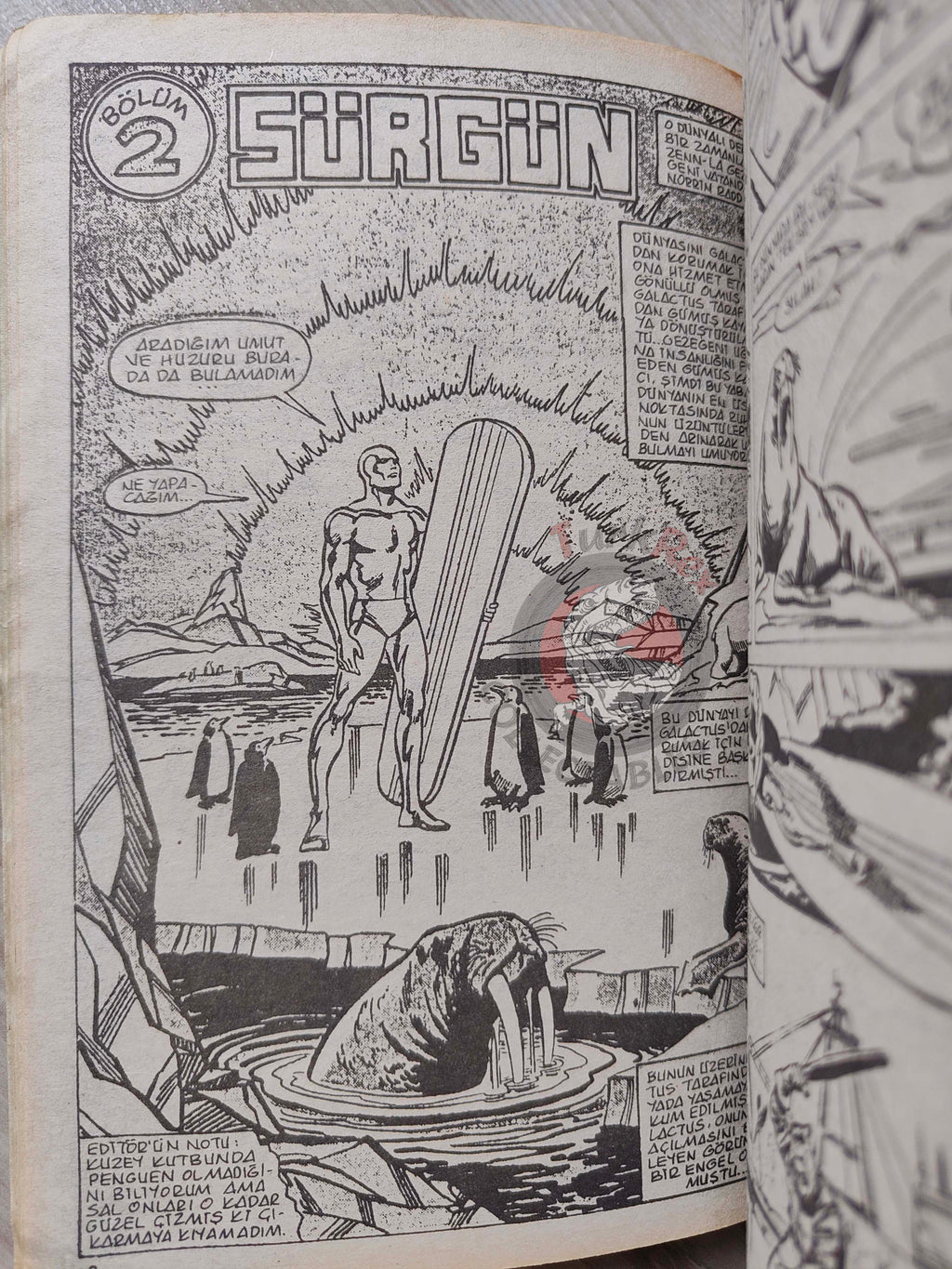Silver Surfer Vol #5 1989 Turkish Comic Turkey Fantastic Four #155 #156 #157 Hulk #250