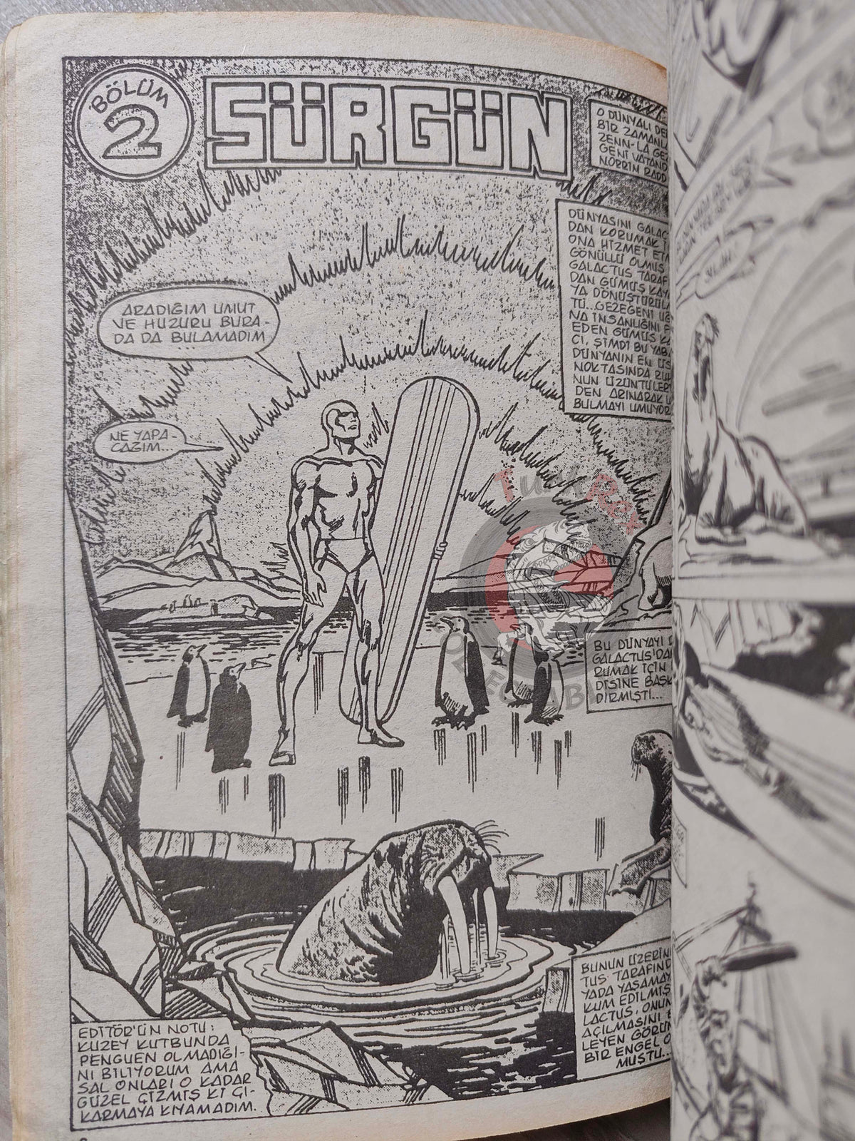 Silver Surfer Vol #5 1989 Turkish Comic Turkey Fantastic Four #155 #156 #157 Hulk #250