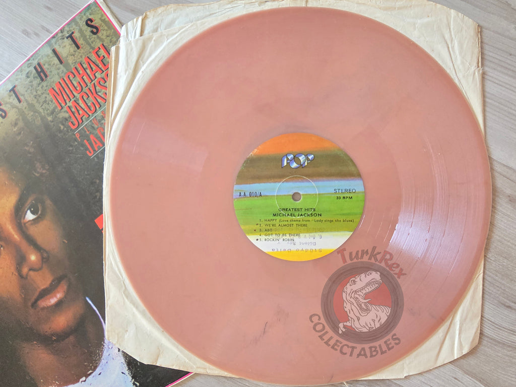Michael Jackson Plus The Jackson 5 – 18 Greatest Hits Turkish Pressing Colored Vinyl Turkey Edition