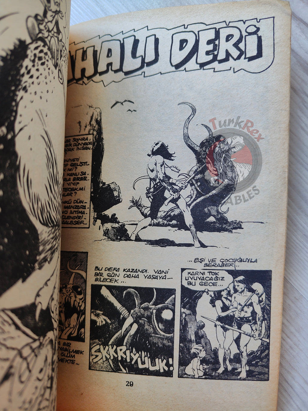 Buffalo Bill  –  Volume  #7 1981 Turkish Comic Turkey Marshal, le shérif de Dodge City