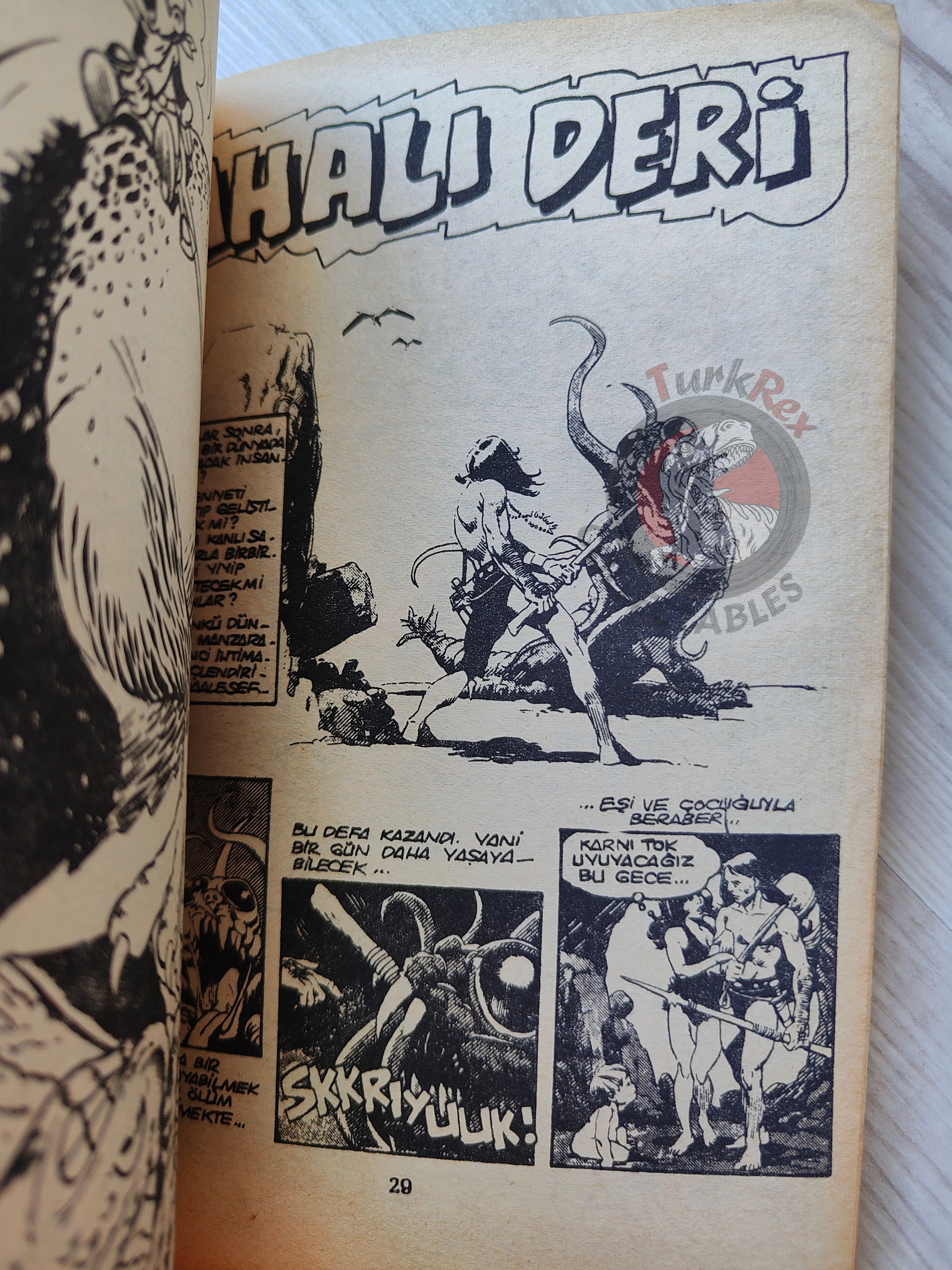 Buffalo Bill  –  Volume  #7 1981 Turkish Comic Turkey Marshal, le shérif de Dodge City