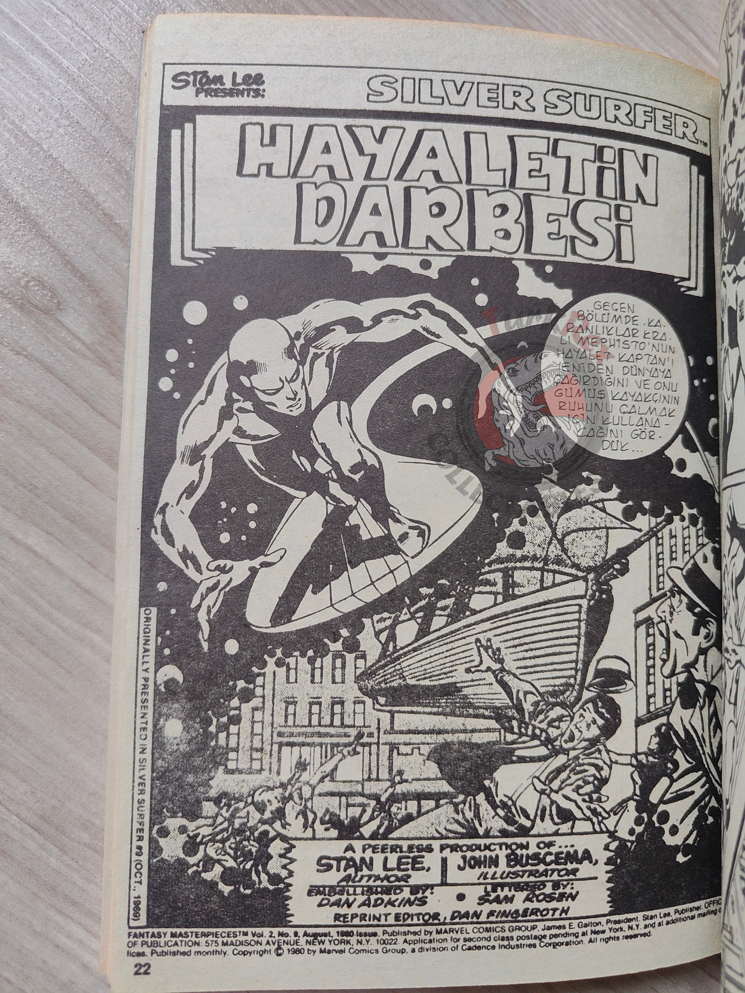 Silver Surfer Vol #3 1988 Turkish Comic Turkey #6 #7 #8 #9 #10 What If? #43