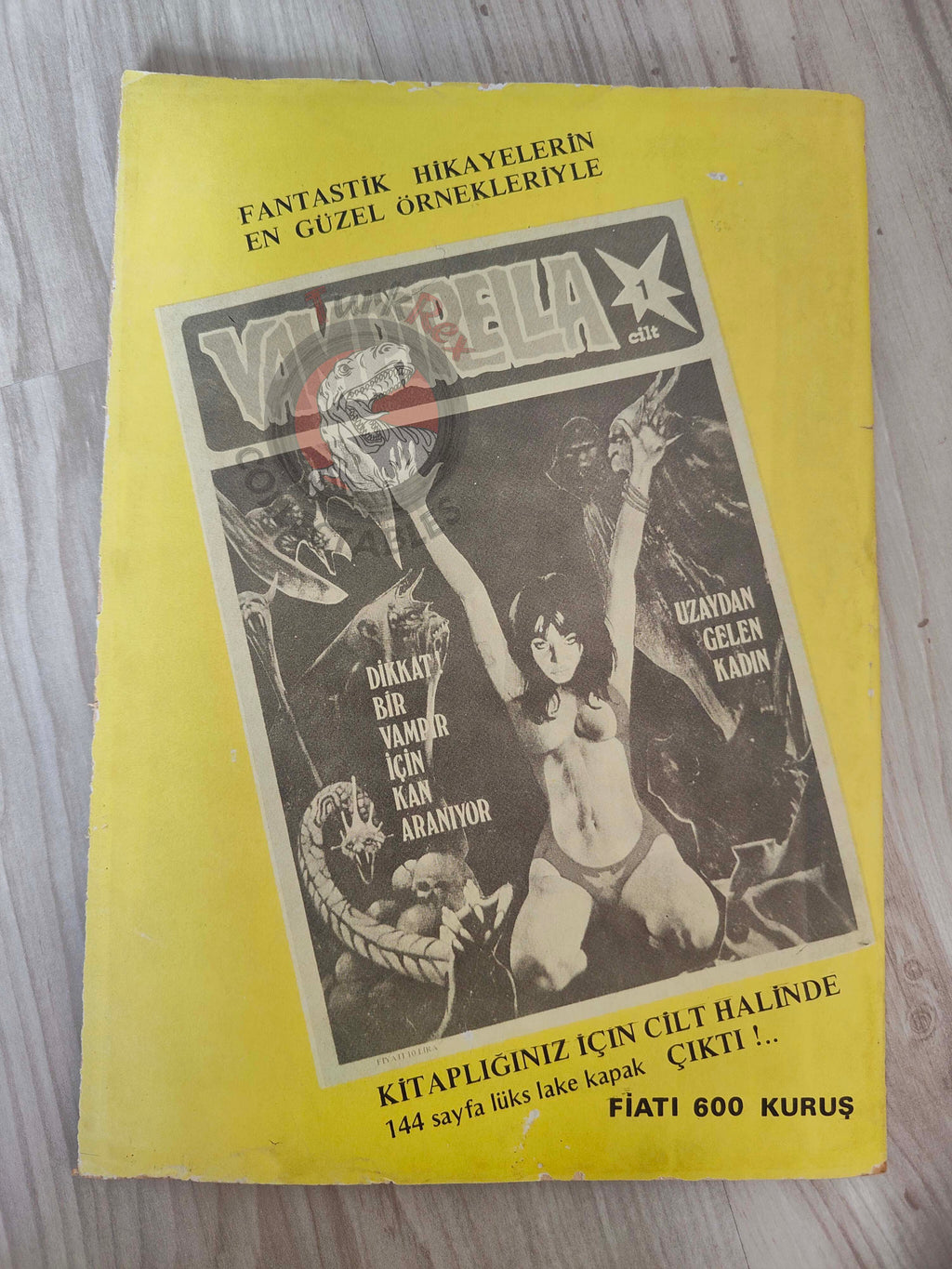 Vampirella #26 1977 Turkish Comic Turkey Warren Publishing cover #59 Space 1999