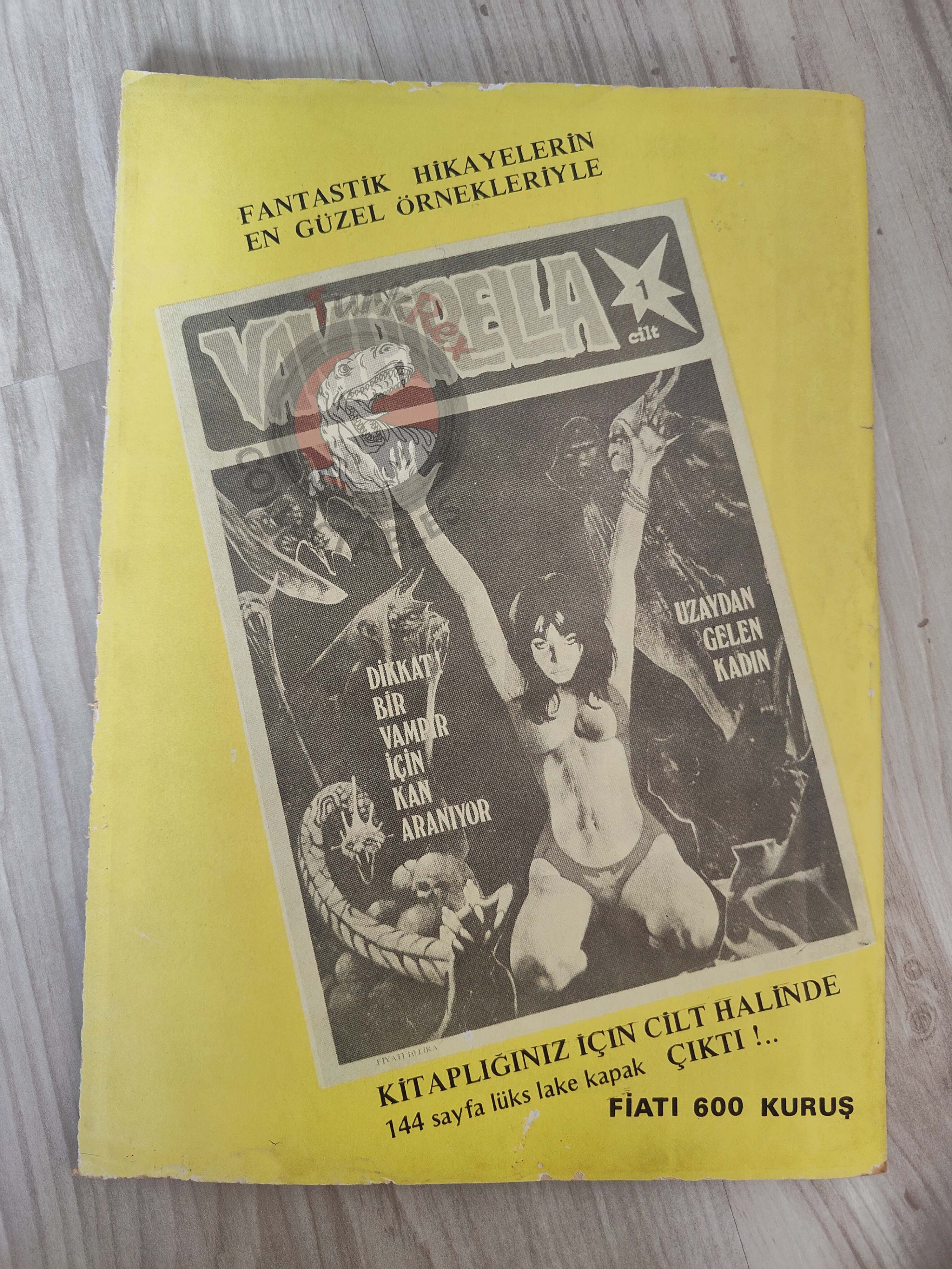 Vampirella #26 1977 Turkish Comic Turkey Warren Publishing cover #59 Space 1999