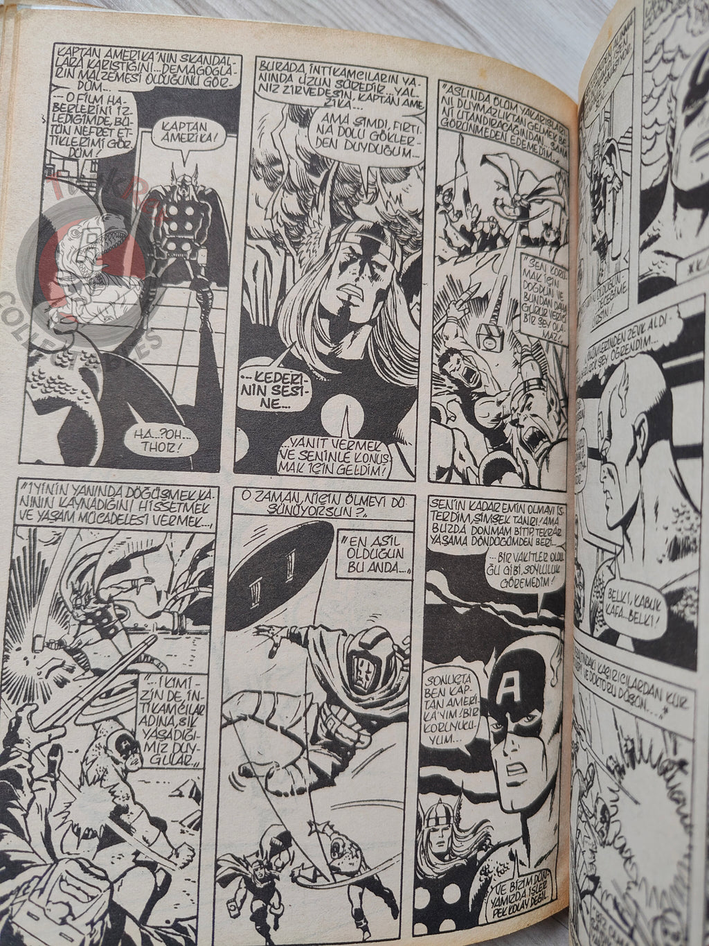 Captain America – Volume 3 1989 Turkish Comic Turkey Thor