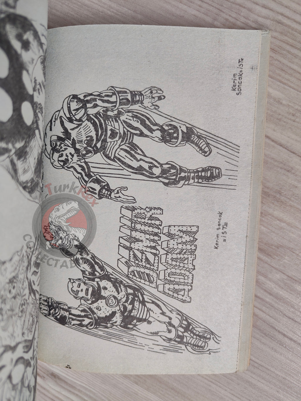 Iron Man #6 Demir Adam 1989 Turkish Comic Turkey #89 #90 #91 #92