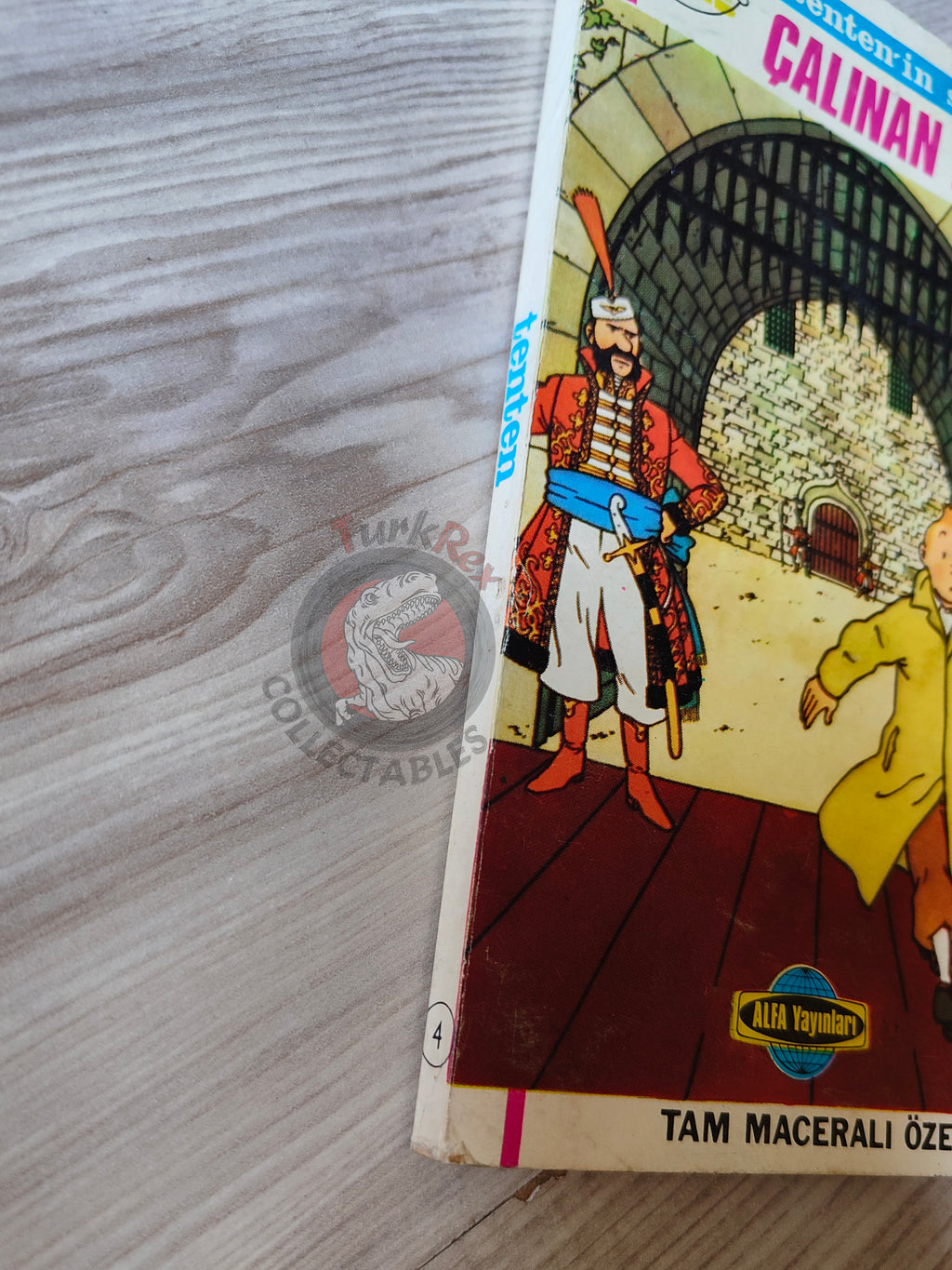 Tintin – King Ottokar's Sceptre early 1980s Turkish Edition Comic Turkey 2
