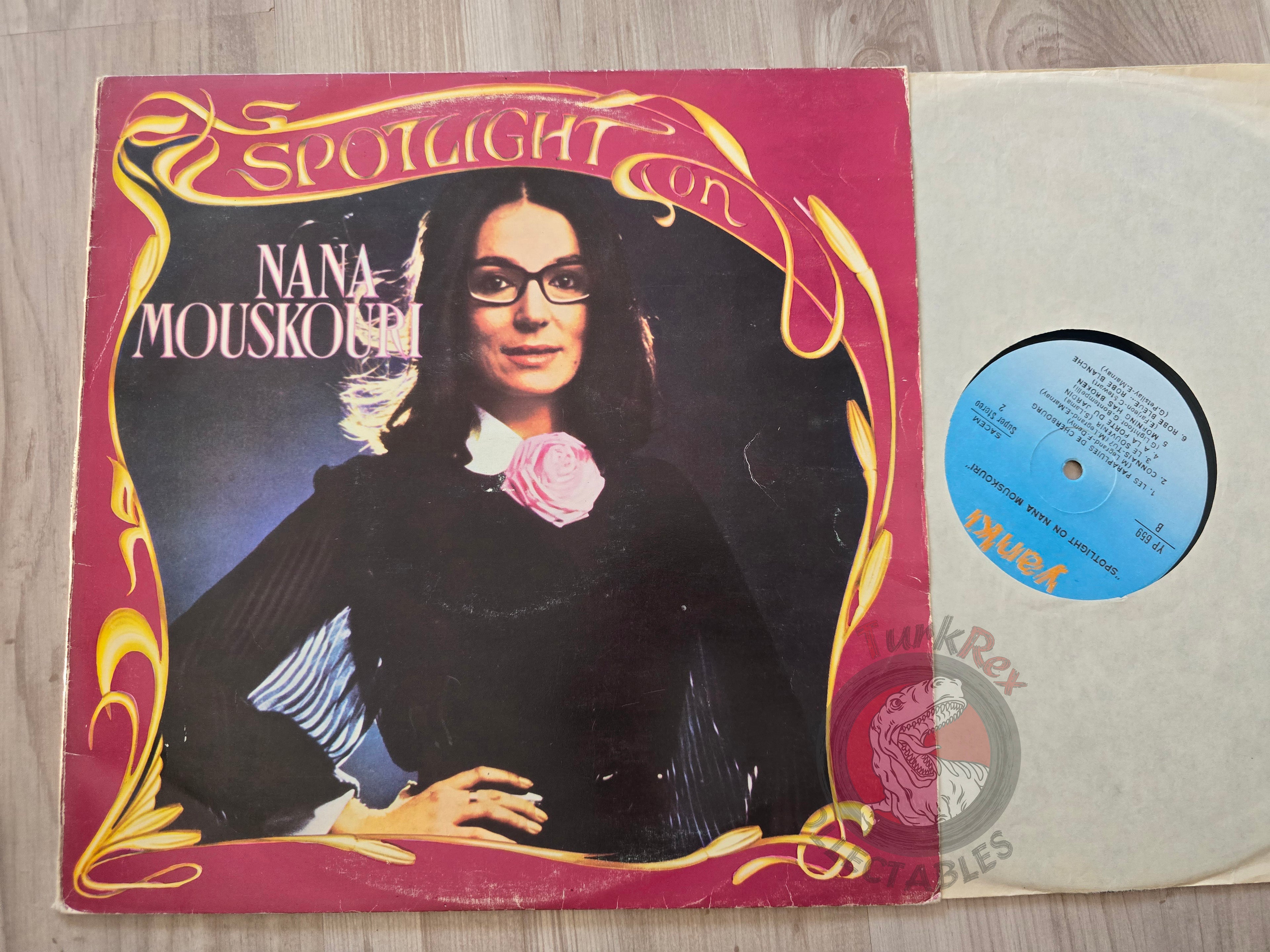 Nana Mouskouri – Spotlight On Nana Mouskouri Turkish Pressing Vinyl Turkey Edition