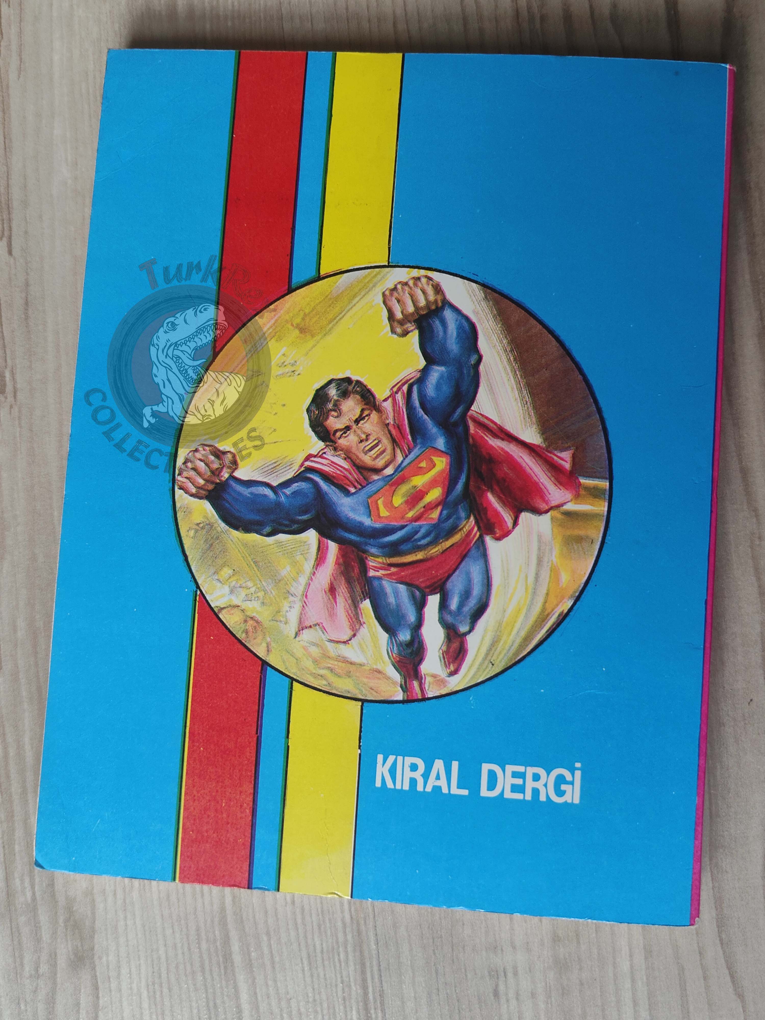 Superman Vol #28 1991 Turkish Comic Turkey Batman Superboy Lois Lane #342