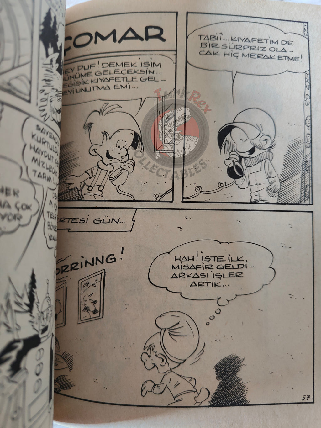 Lucky Luke #8 Contre Joss Jamon 1972 Turkish Comic Turkey Le Vieux Nick Boule et Bill