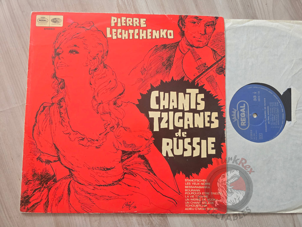 Pierre Lechtchenko – Chants Tziganes De Russie  Turkish Pressing Vinyl Turkey Edition