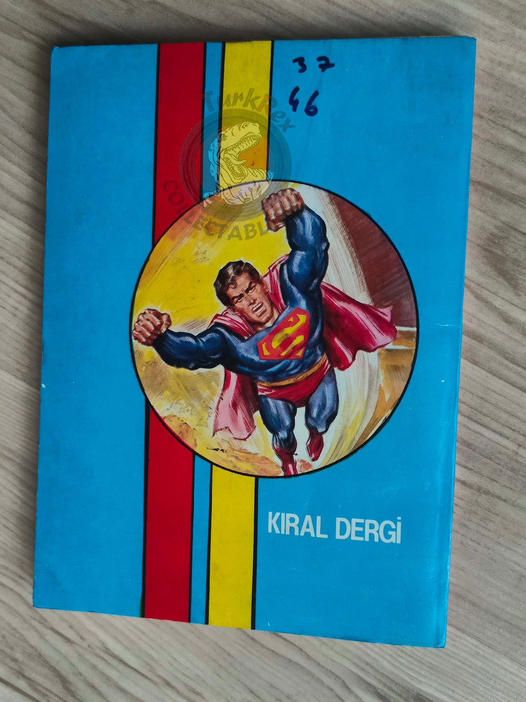 Superman Vol #34 1992 Turkish Comic Turkey #271  Batman Supergirl Action Comics #367