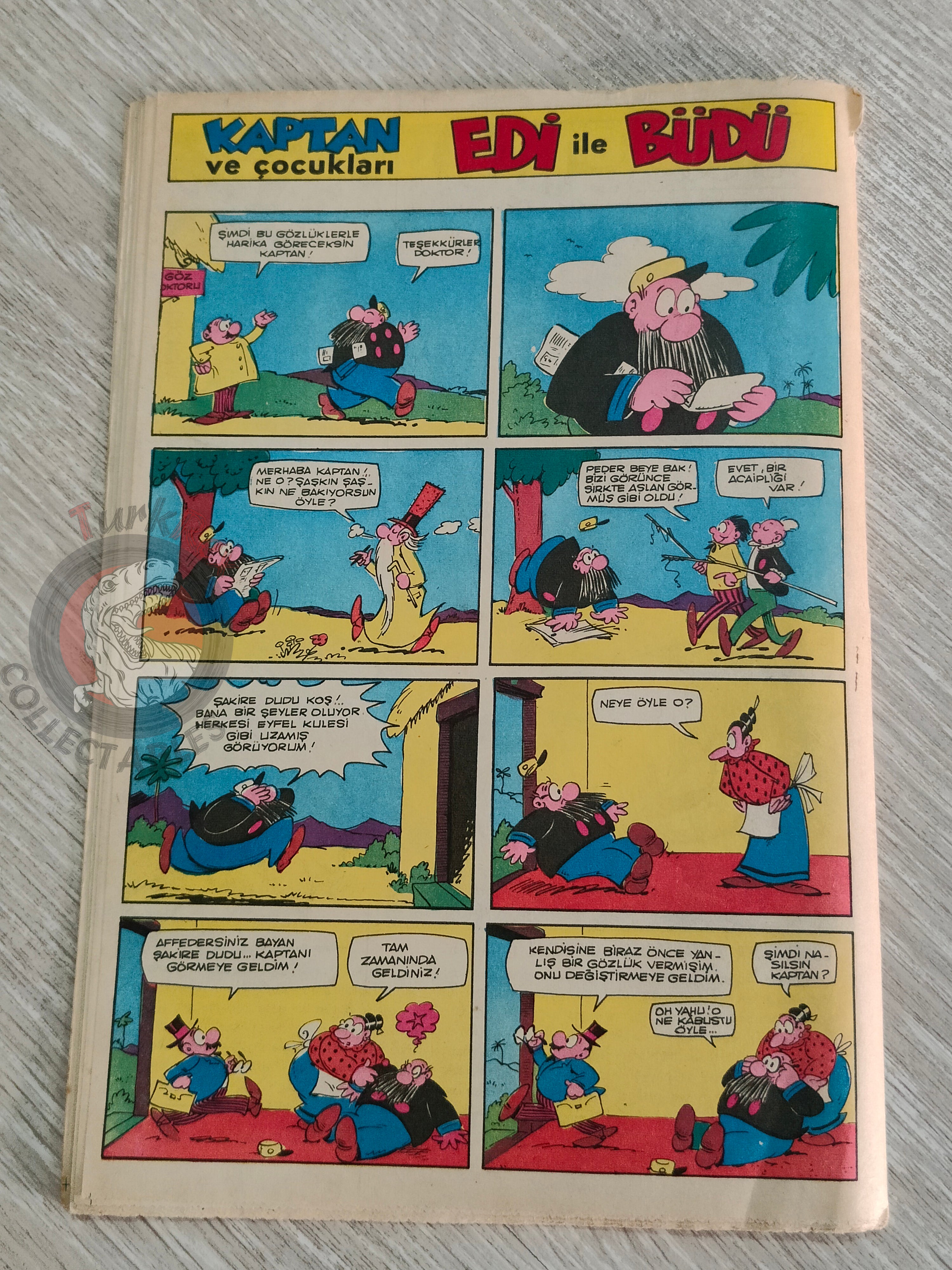 Doğan Kardeş 1971 Magazine #29 Turkish Comic Turkey Sinbad the Sailor Alice In Wonderland