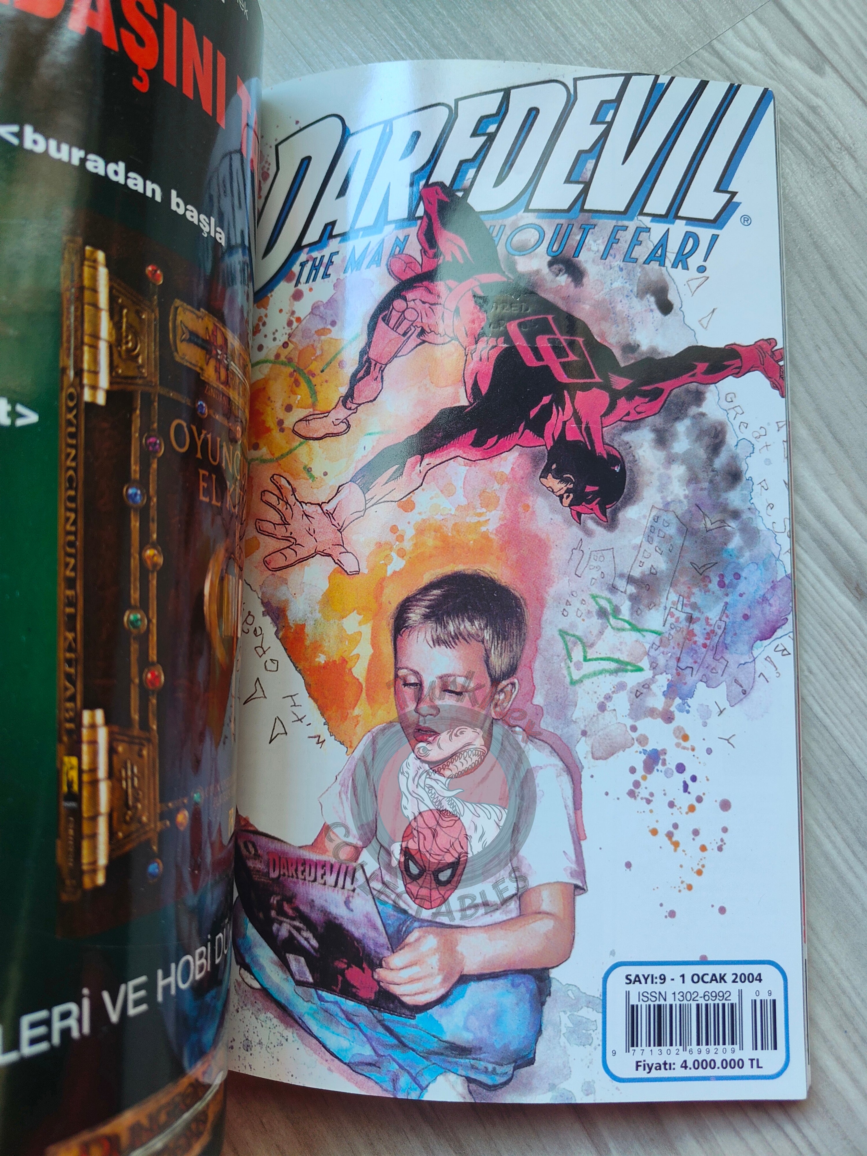 Daredevil Volume #3 Turkish Comic Turkey Marvel Knights #13–19