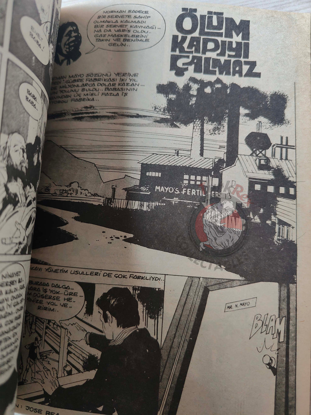 Süper Korku #20 late 80s Turkish Comic Turkey Creepy Eerie From the Darkness #1 Vampirella
