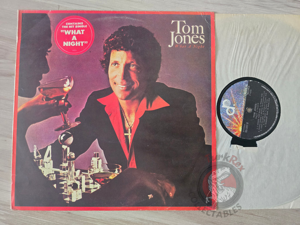 Tom Jones – What A Night Turkish Pressing Vinyl Turkey Edition