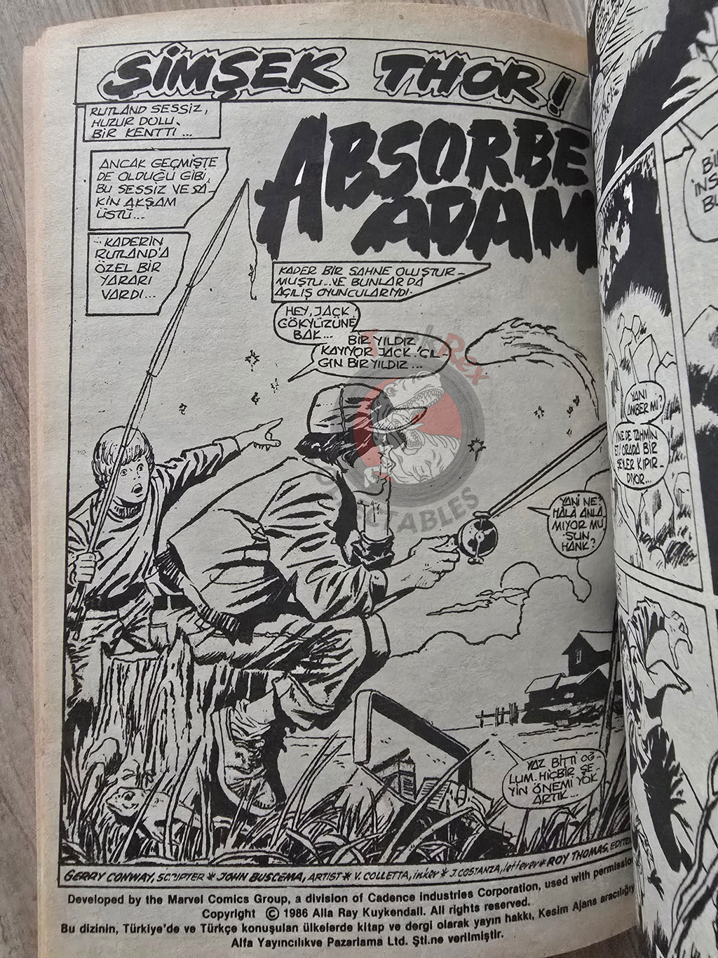 Thor Vol #7 1987 Turkish Comic Turkey The Mighty Thor #205–207 #11 #223 #226 #228 #229