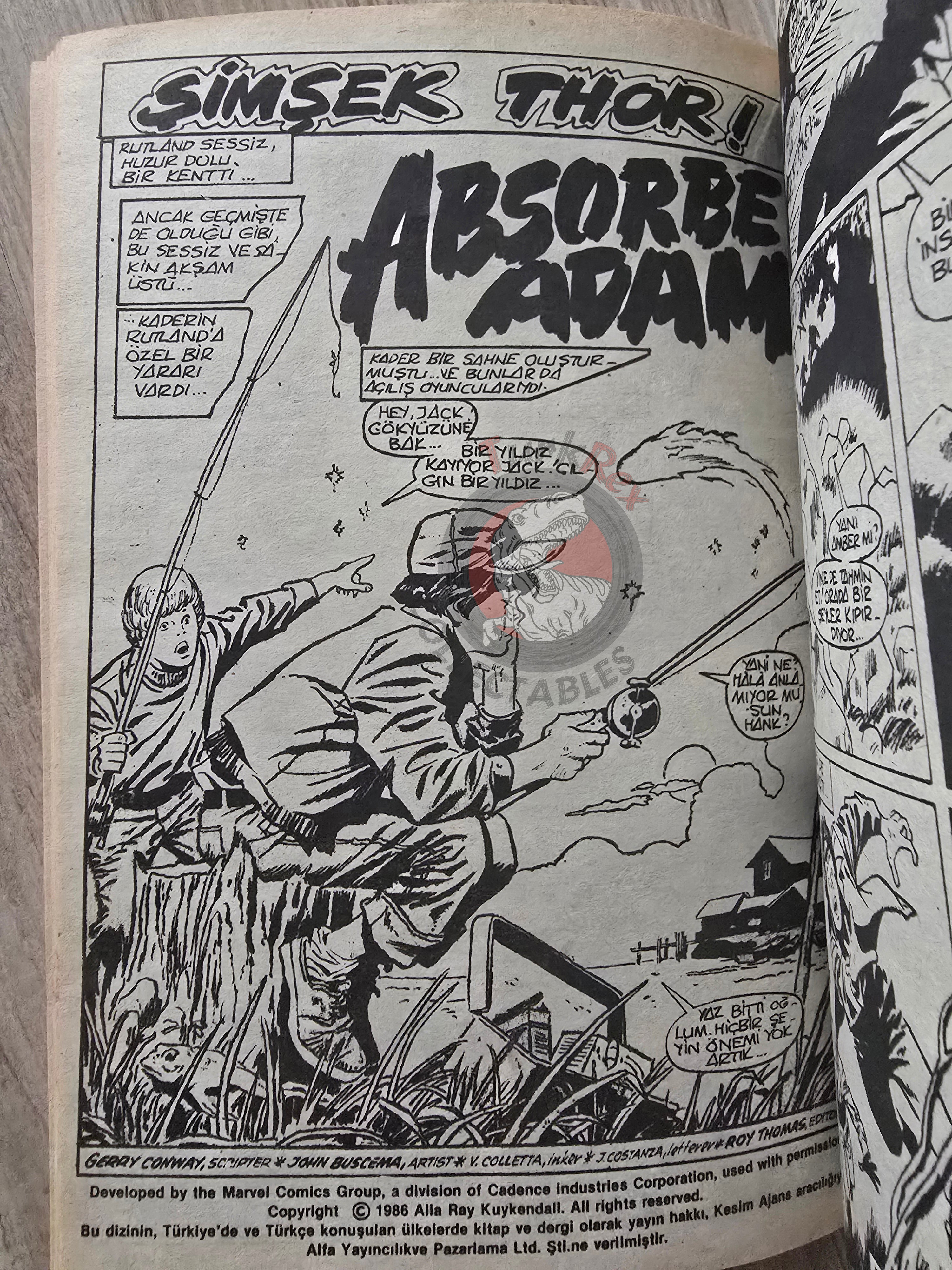 Thor Vol #7 1987 Turkish Comic Turkey The Mighty Thor #205–207 #11 #223 #226 #228 #229