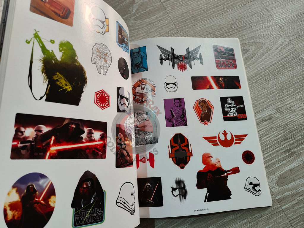 Star Wars: The Force Awakens Ultimate Stickerscapes 2016 Turkish Book Turkey