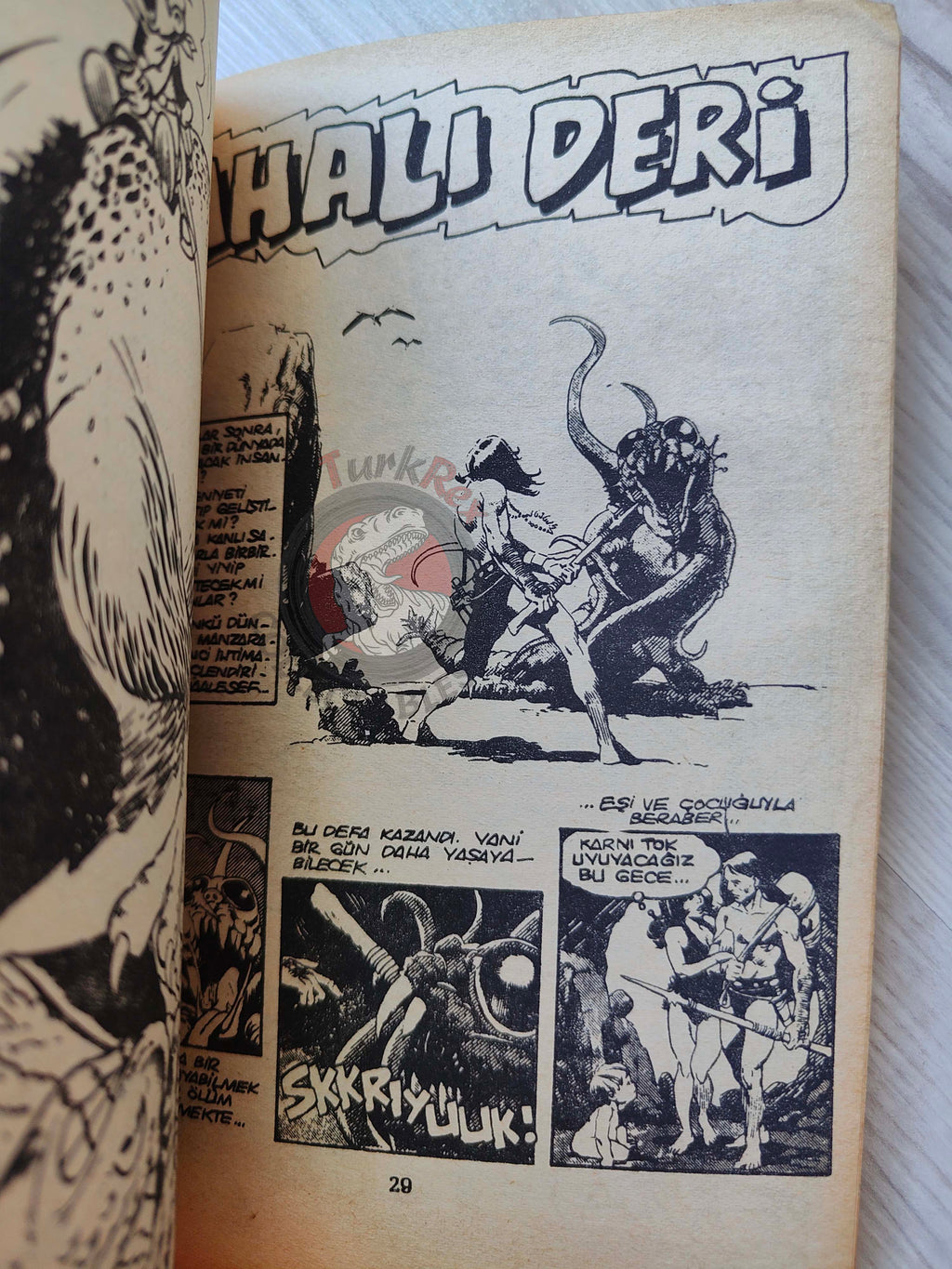 Buffalo Bill  –  Volume  #7 1981 Turkish Comic Turkey Marshal, le shérif de Dodge City