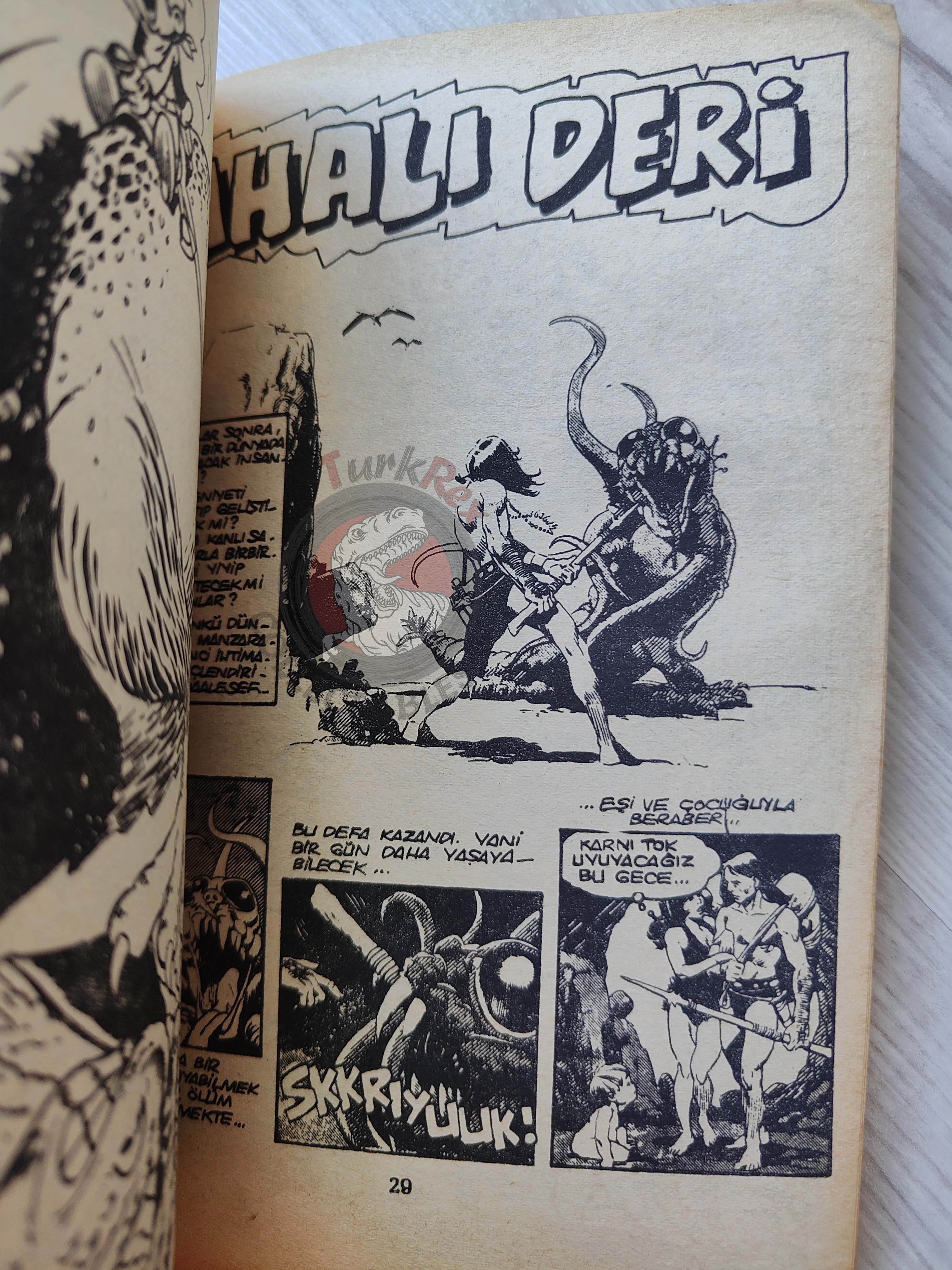 Buffalo Bill  –  Volume  #7 1981 Turkish Comic Turkey Marshal, le shérif de Dodge City