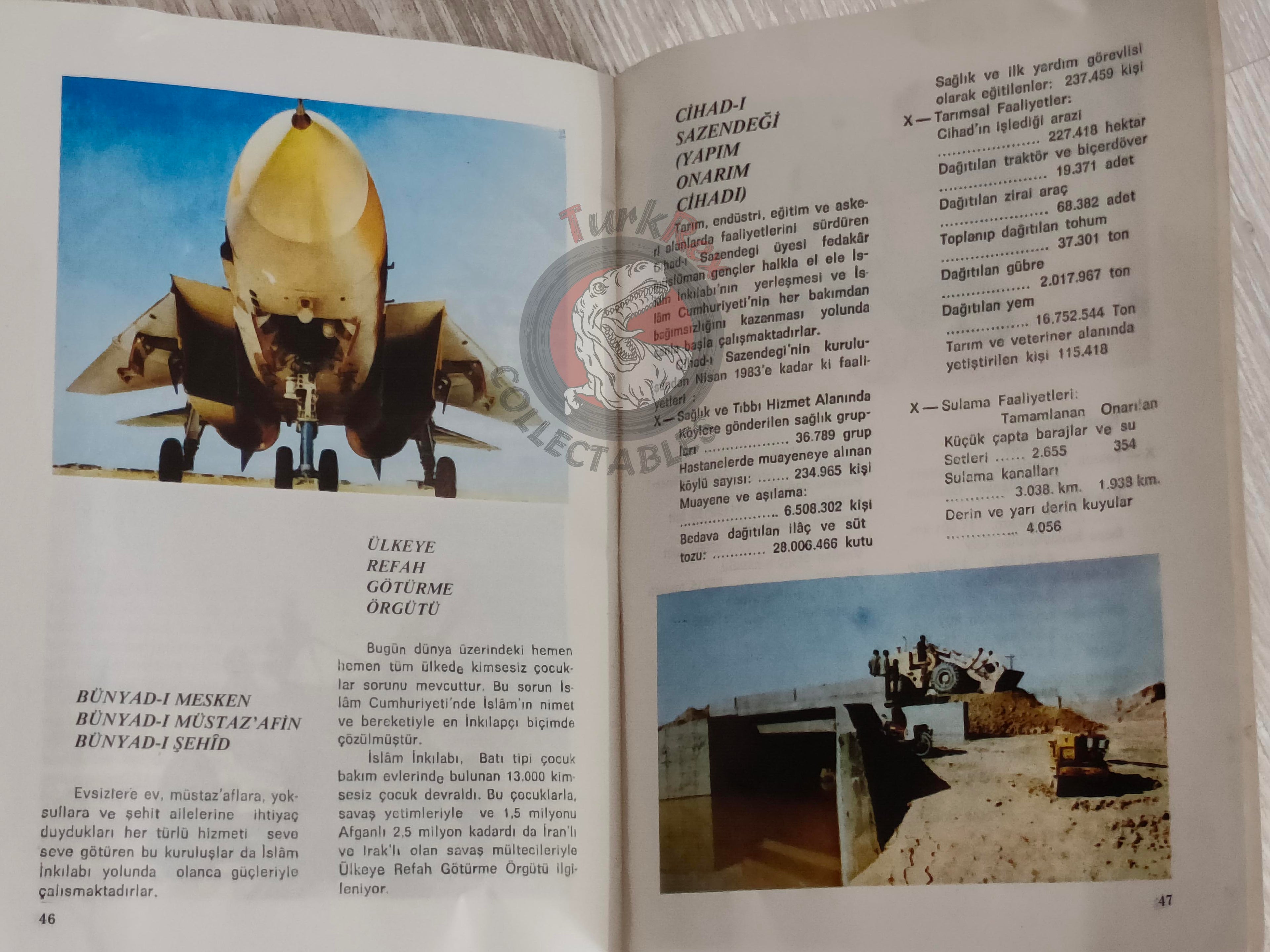 Introducing the Islamic Republic of Iran 1980s Turkish Book Propaganda Persia Ruhollah Khomeini