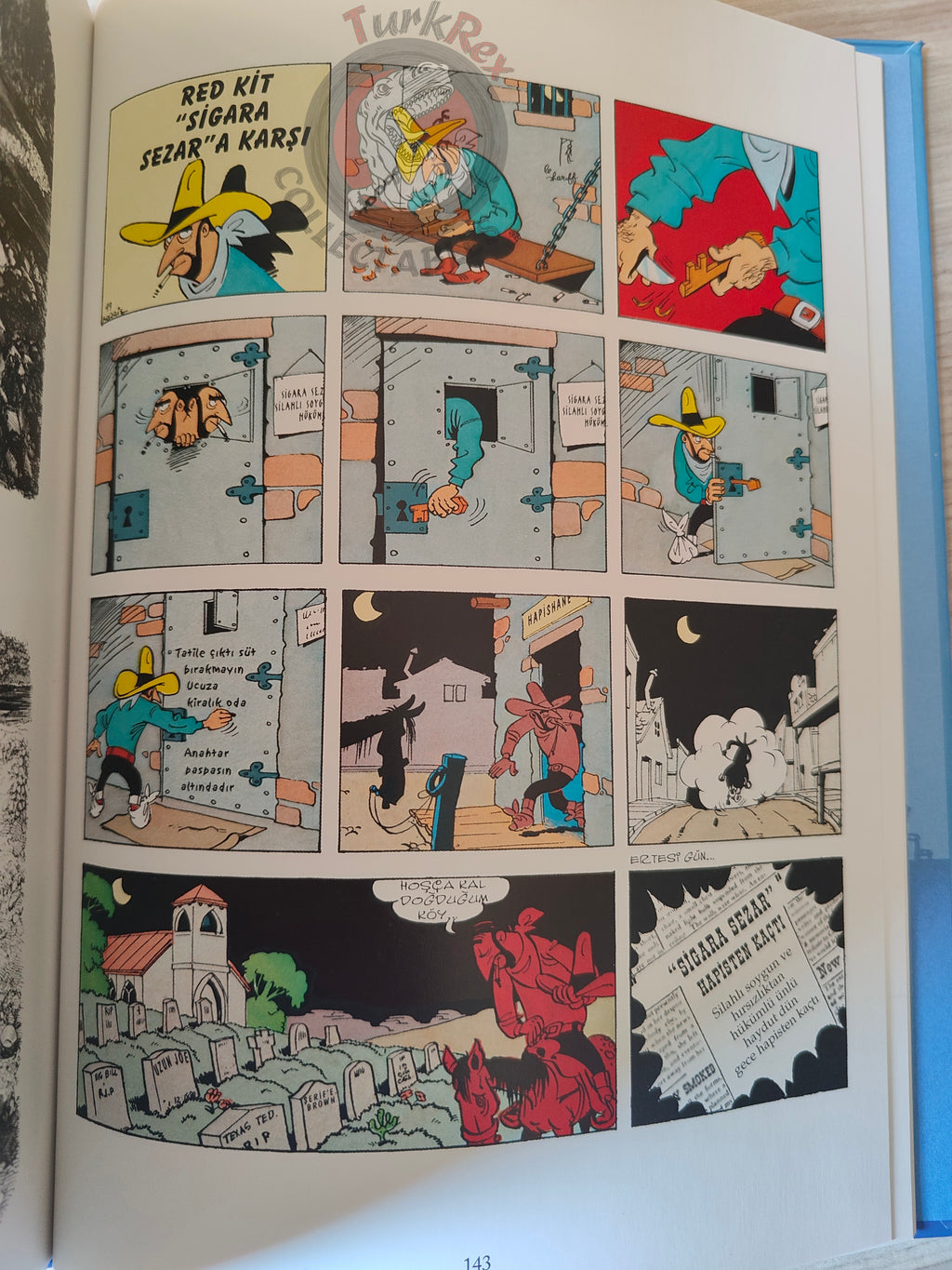 Lucky Luke – L'integrale #1 Turkish Comic Turkey Arizona Rodéo