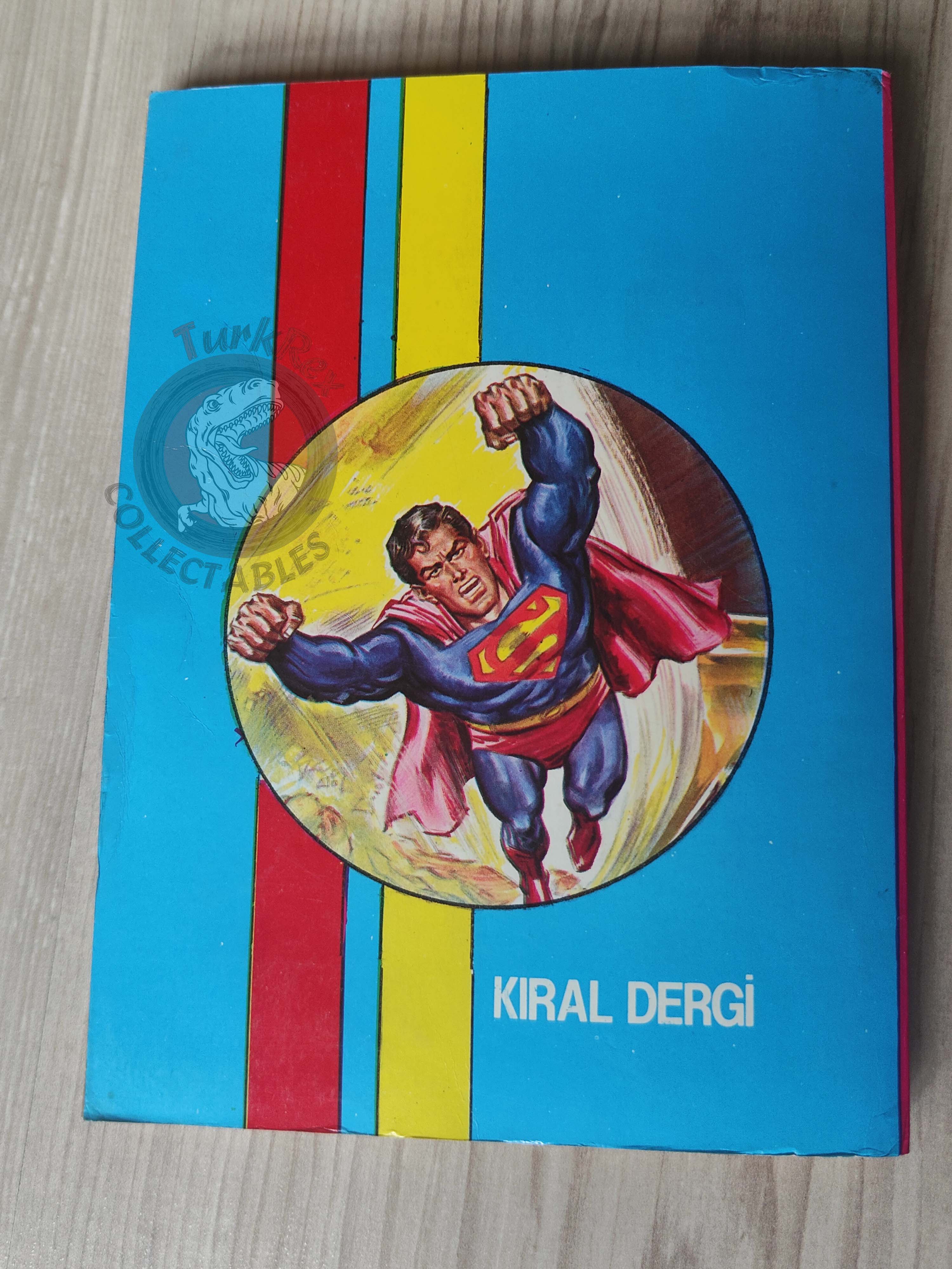 Superman Vol #29 1991 Turkish Comic Turkey #422 Batman Annual #2 Action Comics #575