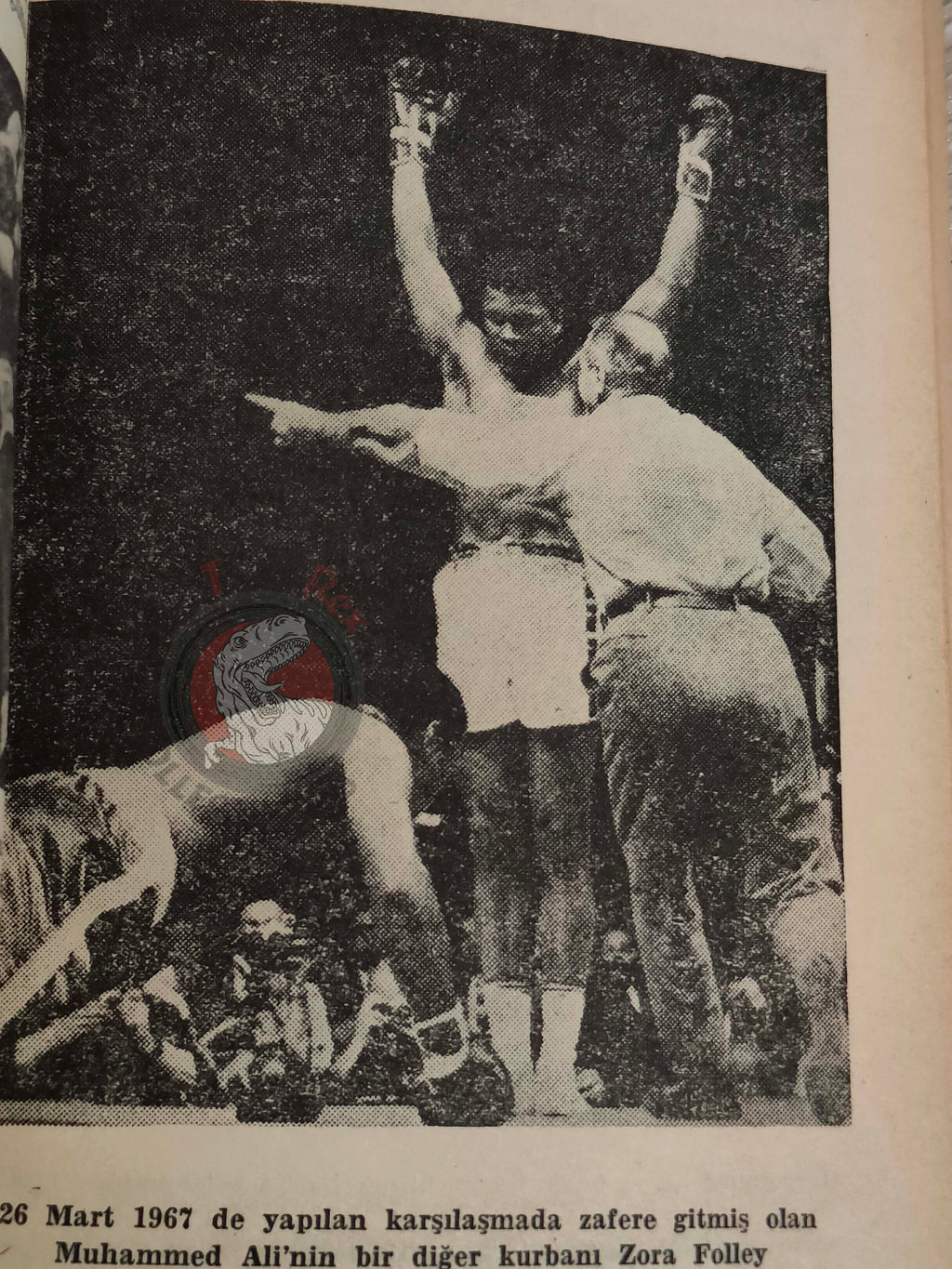 Muhammad Ali Biography 1975 Turkish Book Turkey Only Bio Illustrated