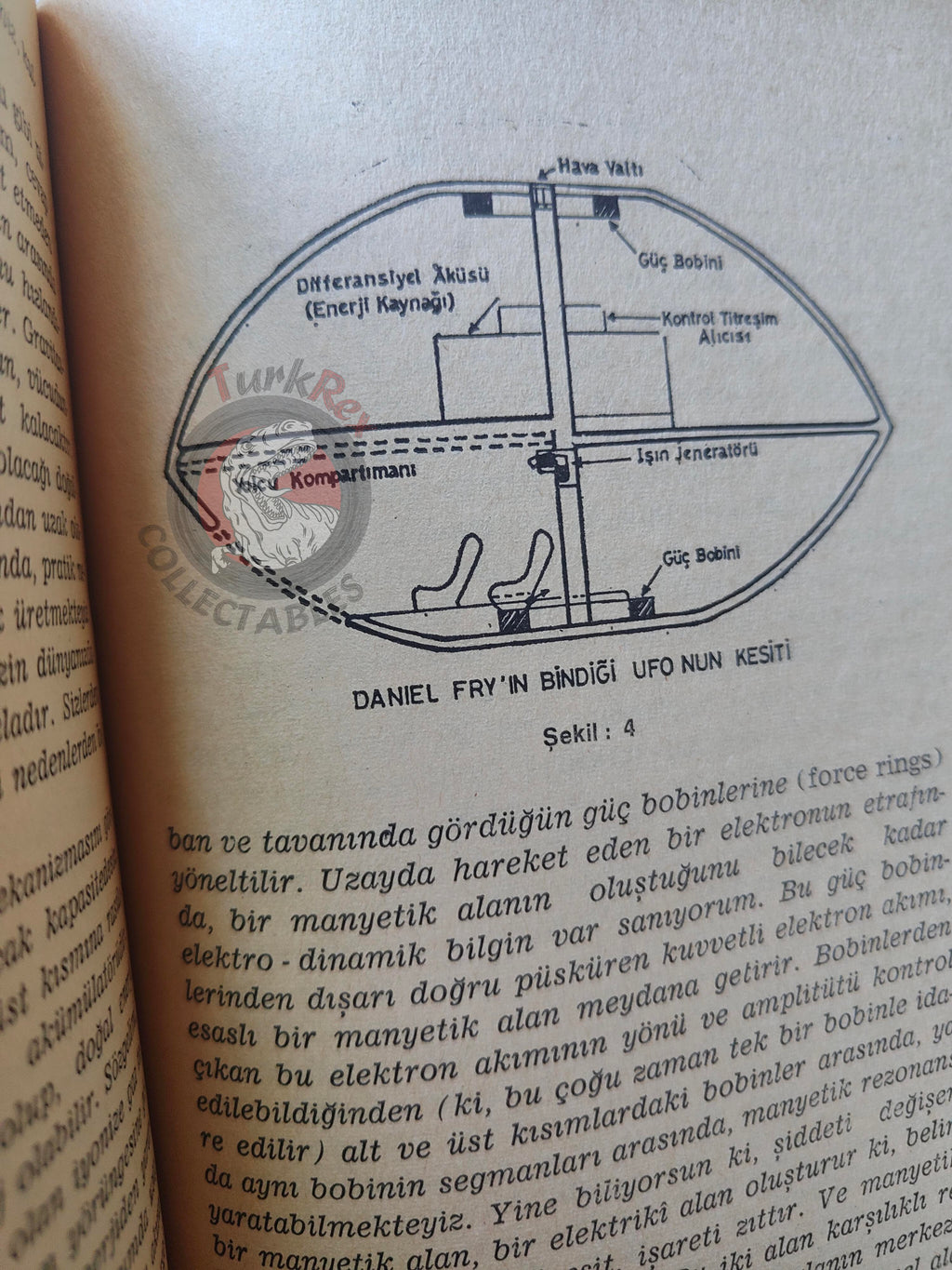 UFO General Structures 1978 Turkish Book Turkey Parapsychology