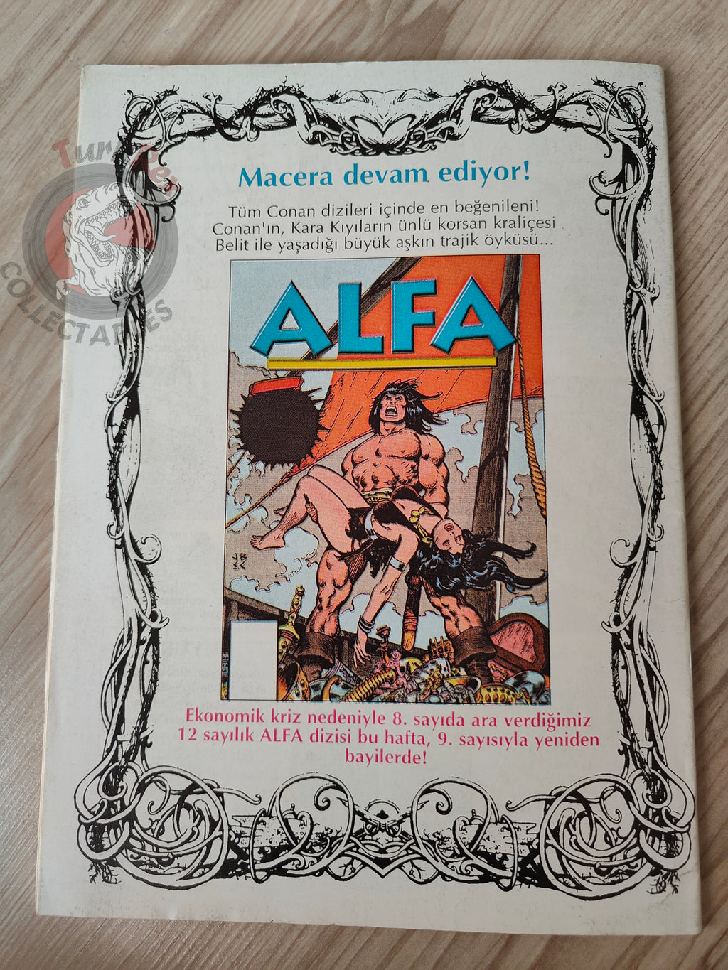 Imparator Conan #12 Conan the King #54 #55 Turkish Comic Turkey Frank Frazetta