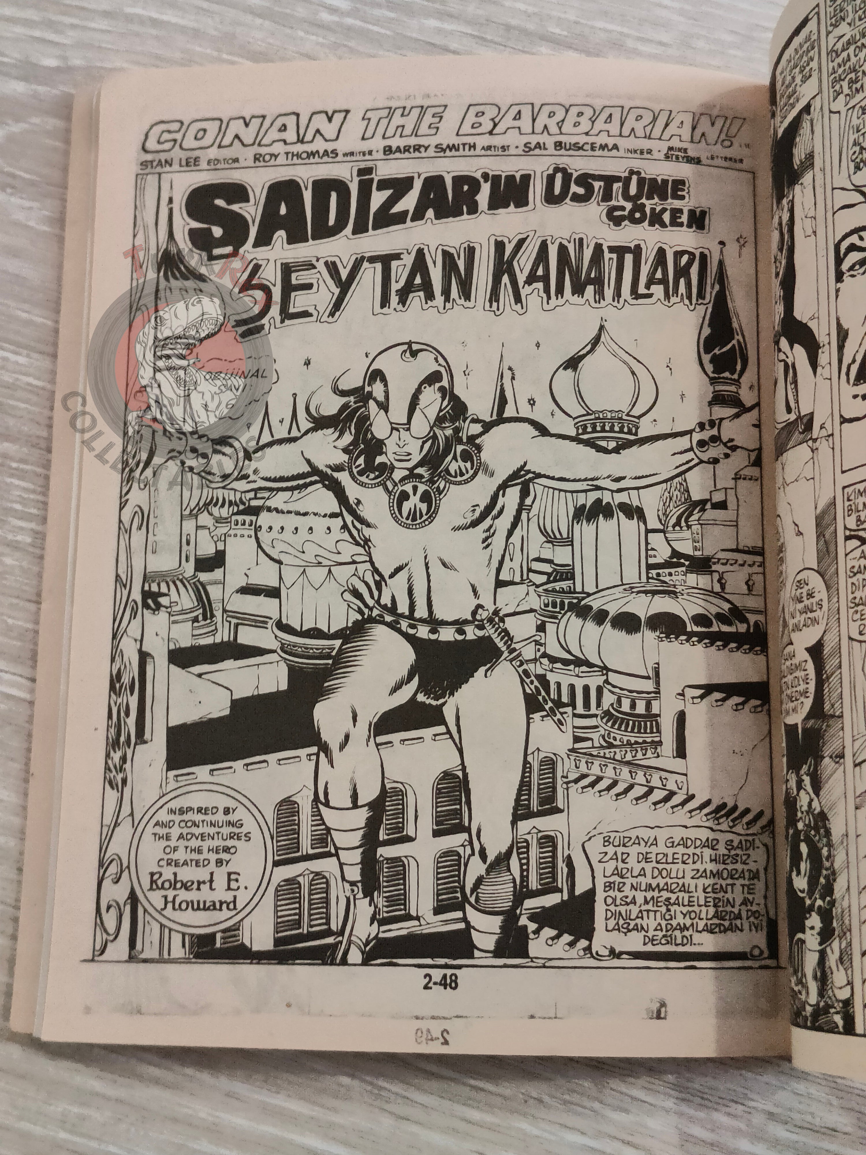 Conan The Barbarian #1 1994 #1-9  Turkish Comic Turkey