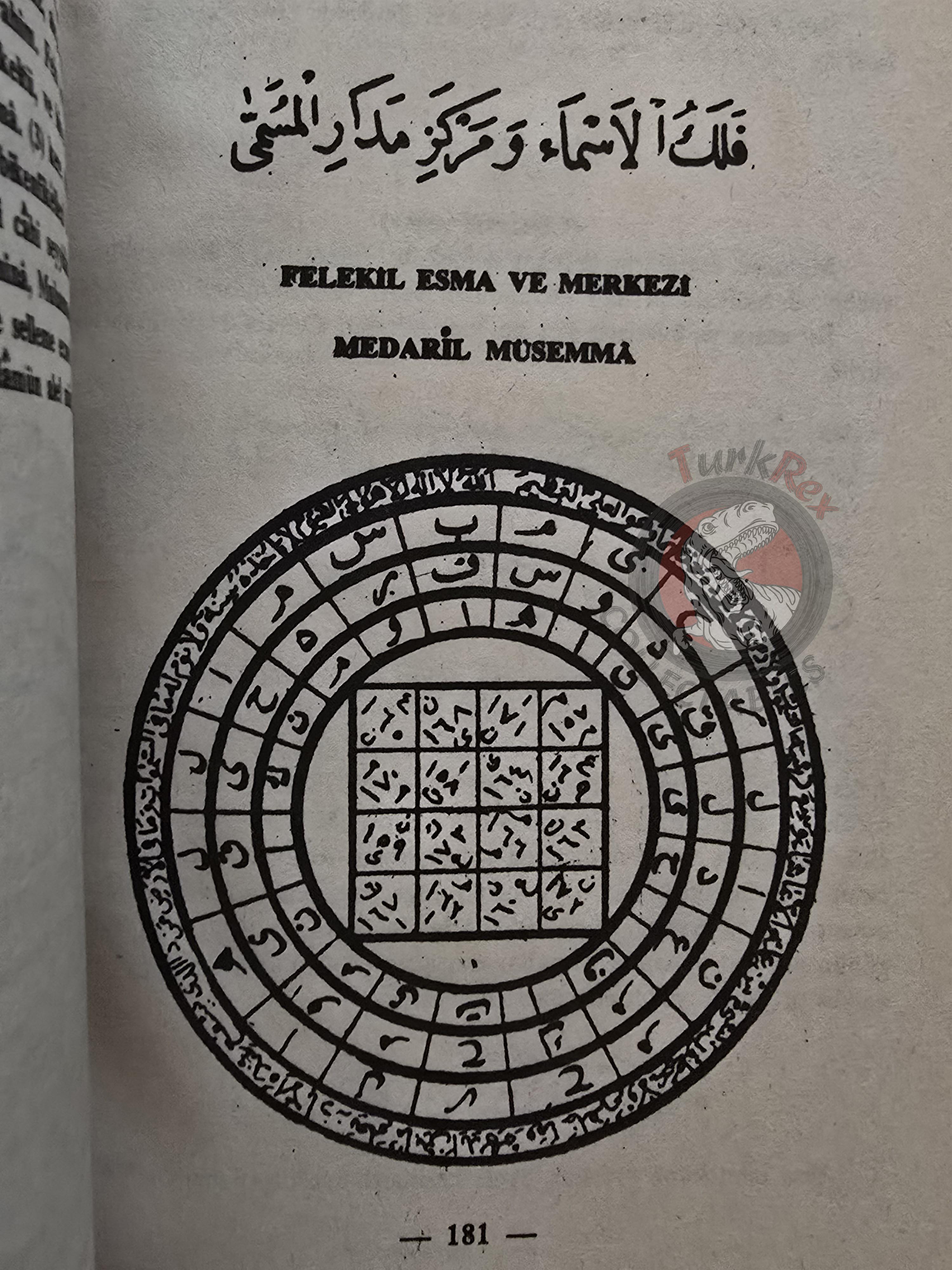 Hidden Sciences Vol 1 Islamic Occult Havass Vefq Spells Charm Turkish Book Islam Talisman