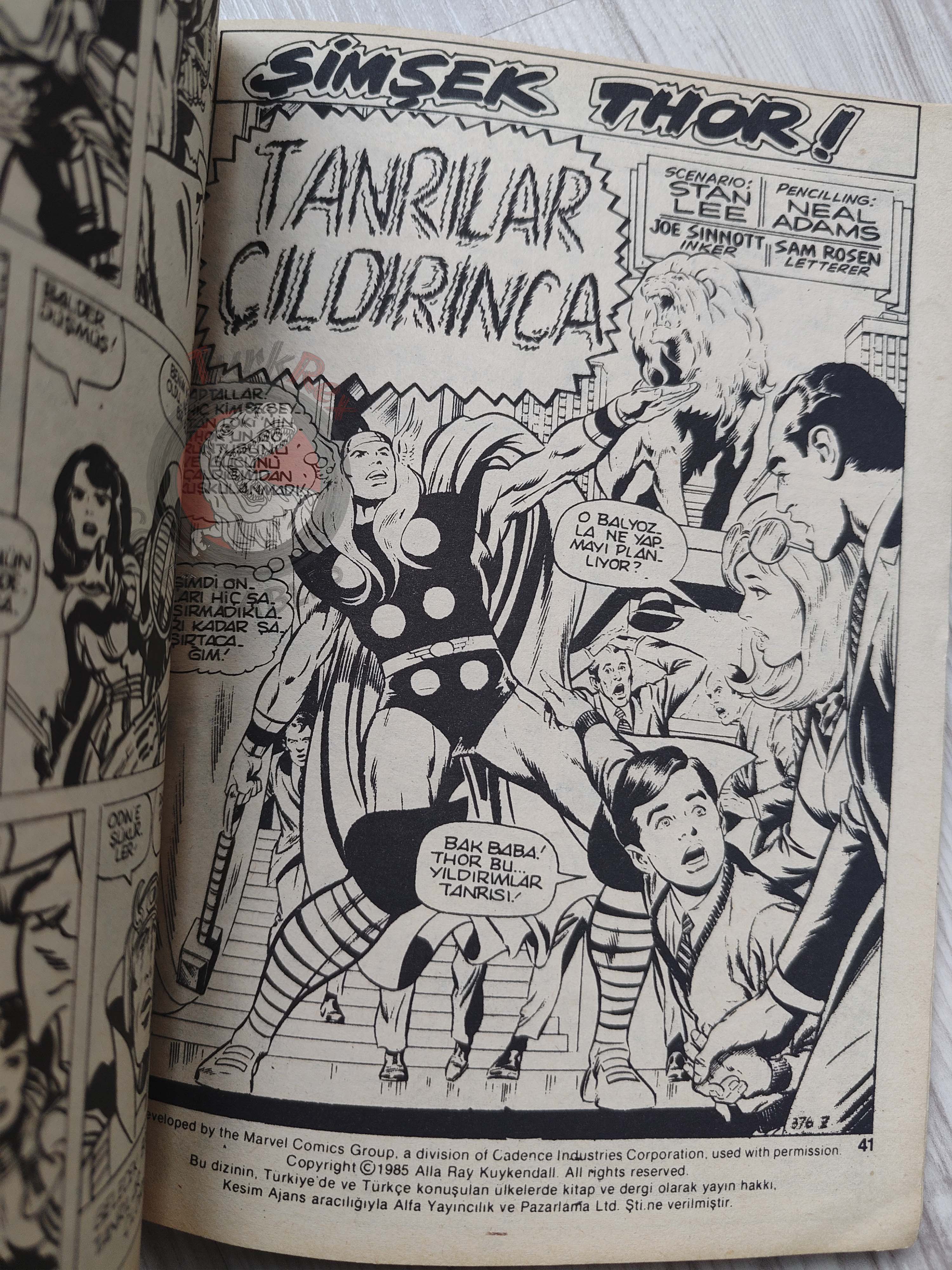 Thor #1 1985 Turkish Comic Turkey The Mighty Thor #178–182 Dr. Doom
