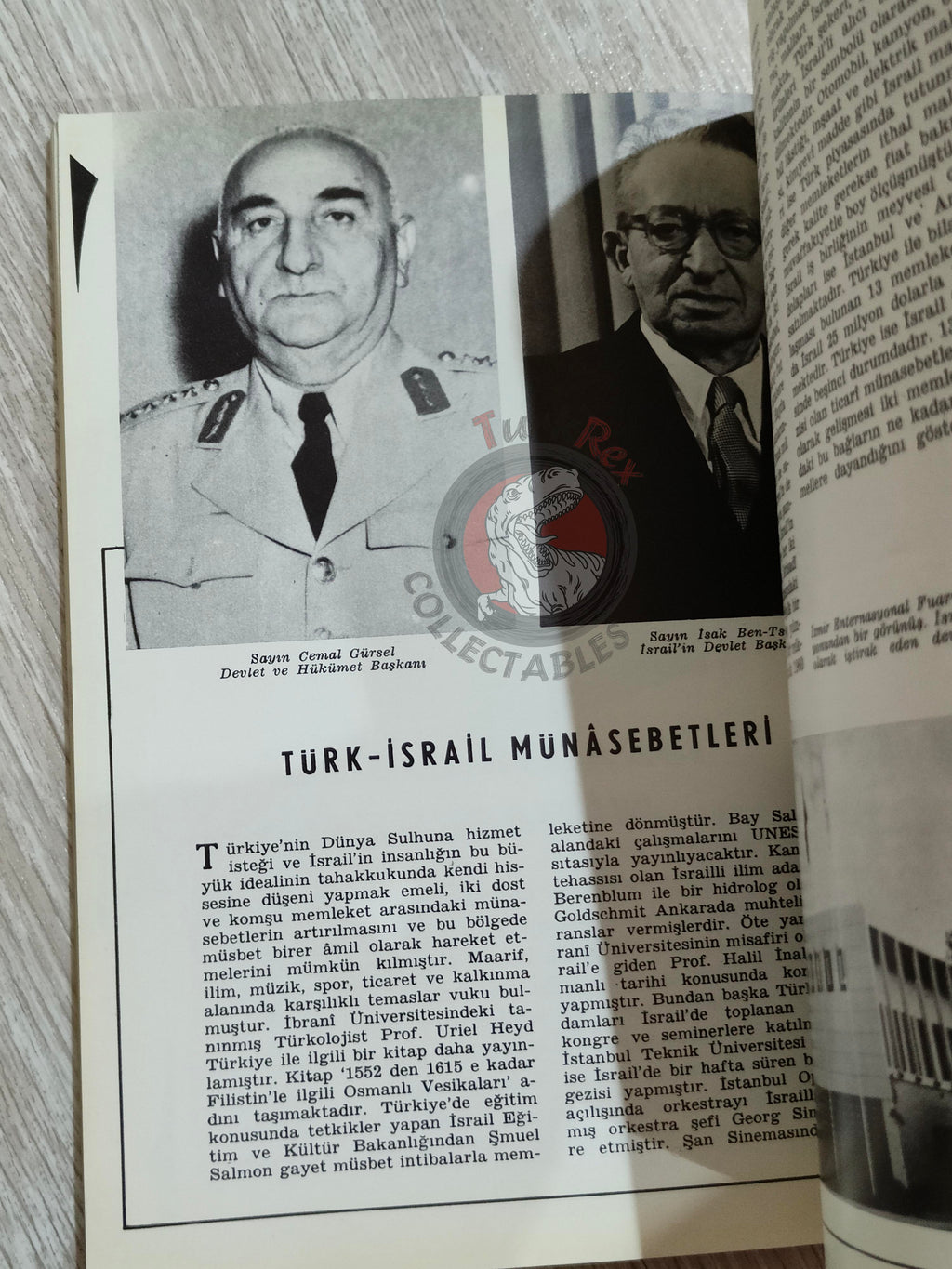 Israel 13th Anniversary 1961 Israeli Embassy Propaganda Turkish Book Turkey Middle East