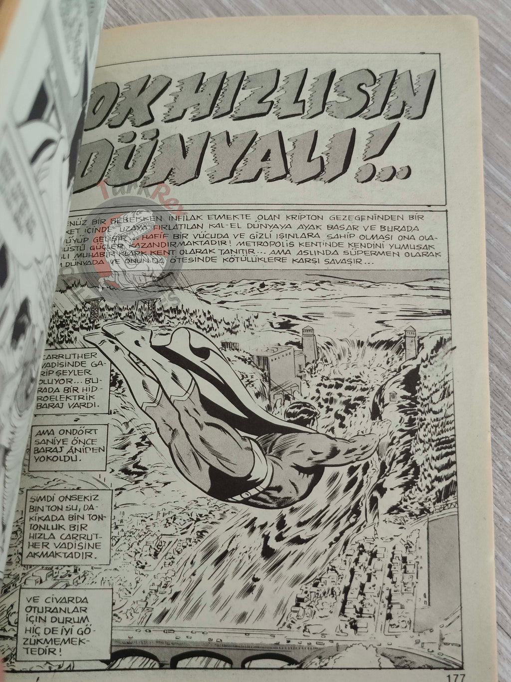 Superman Vol #6 1989 Turkish Comic Turkey The Super Friends #35 Action Comics #530