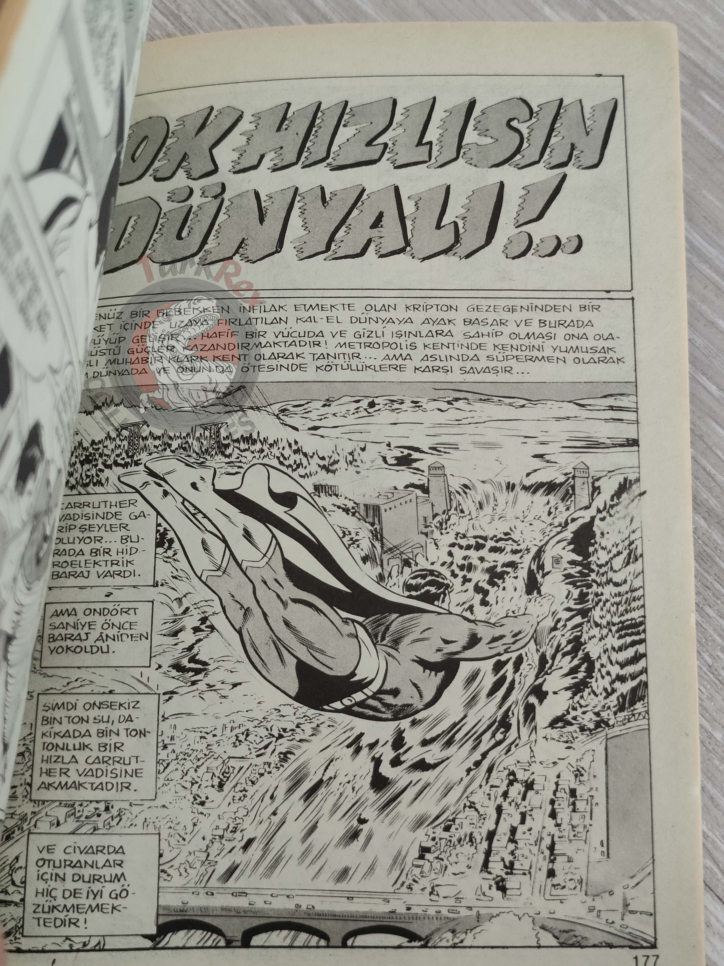 Superman Vol #6 1989 Turkish Comic Turkey The Super Friends #35 Action Comics #530