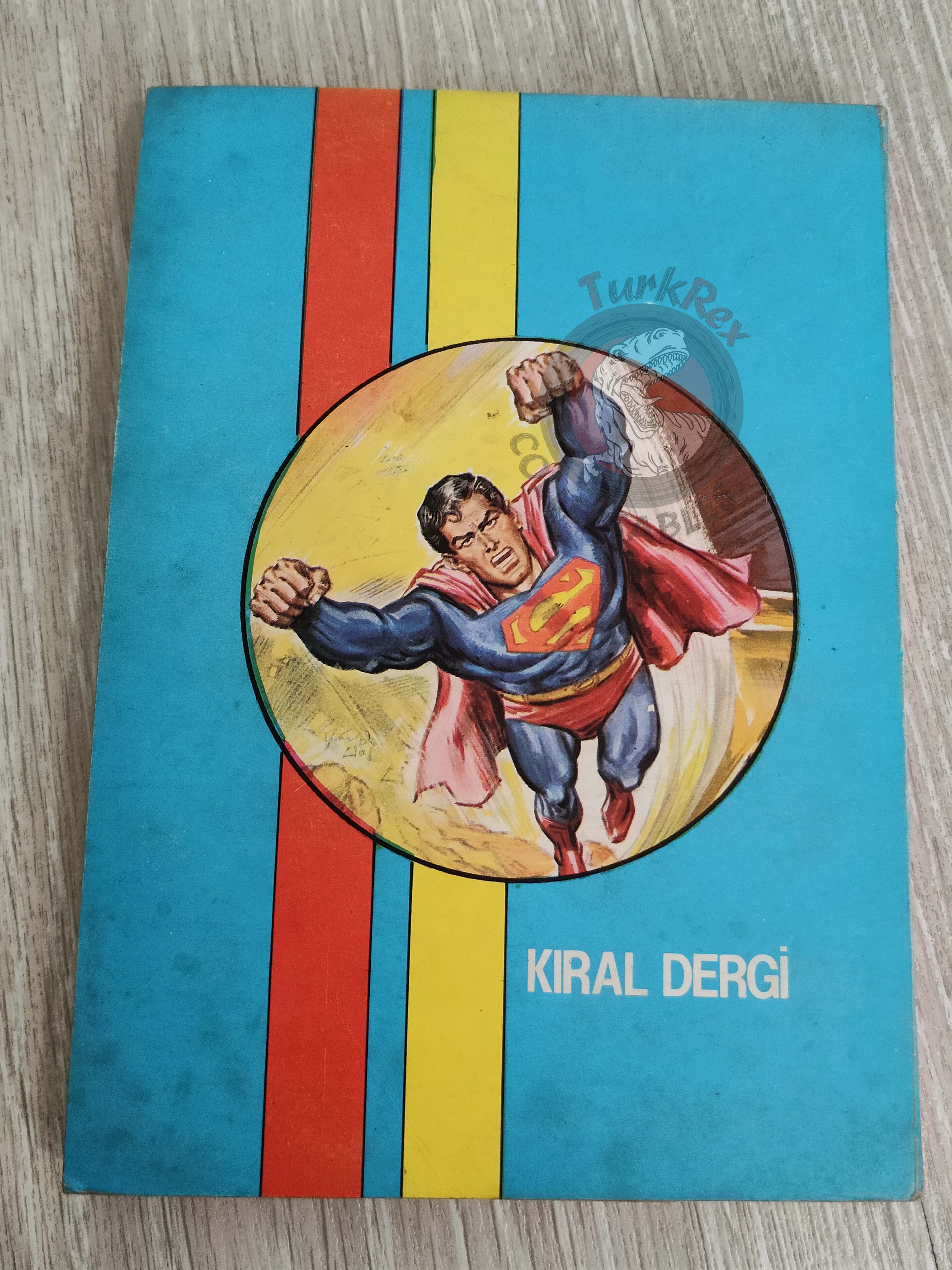 Superman Vol #18 1990 Turkish Comic Turkey Blackhawk cover Justice League Of America