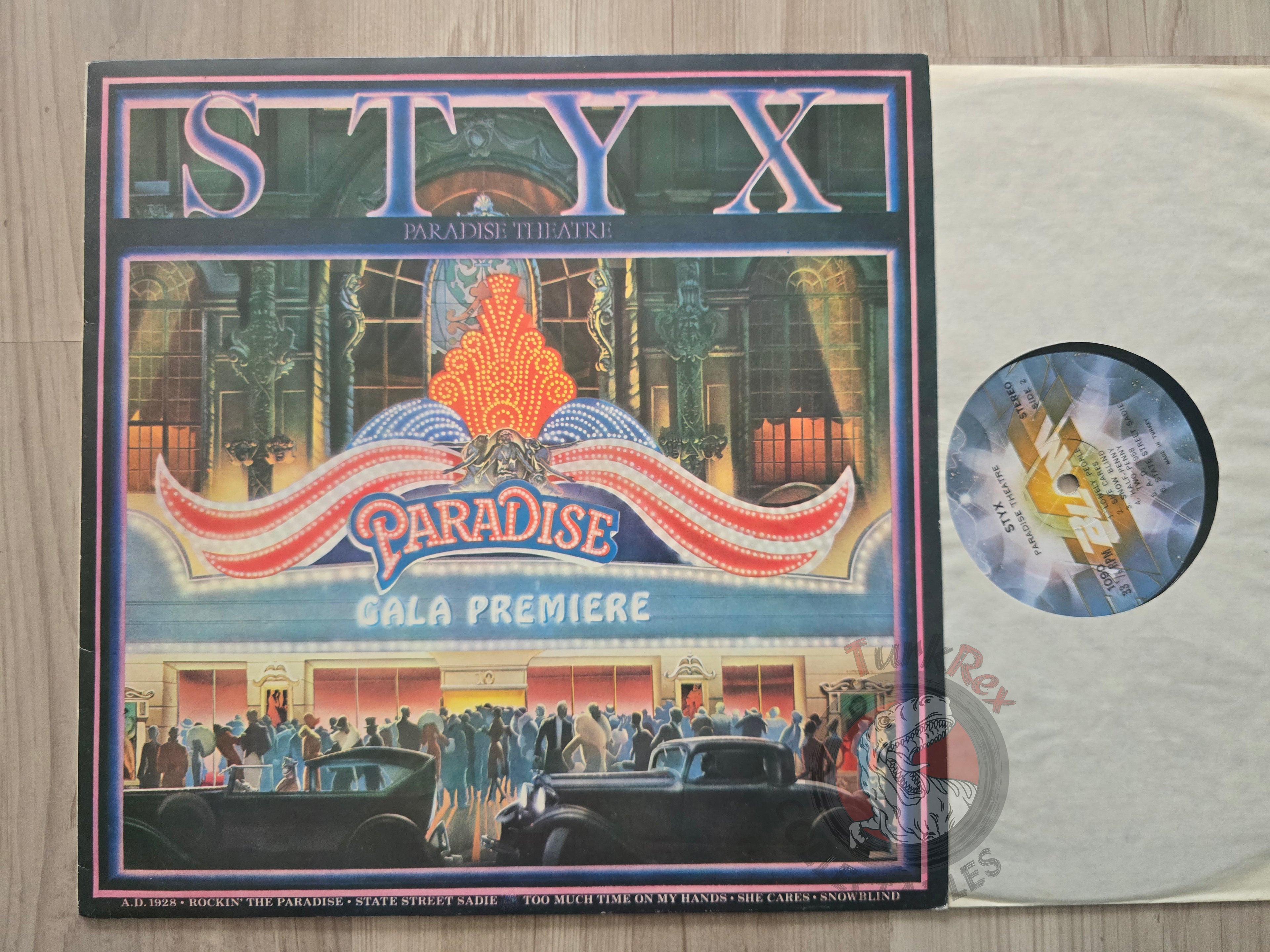 Styx – Paradise Theatre Turkish Pressing Vinyl Turkey Edition 1