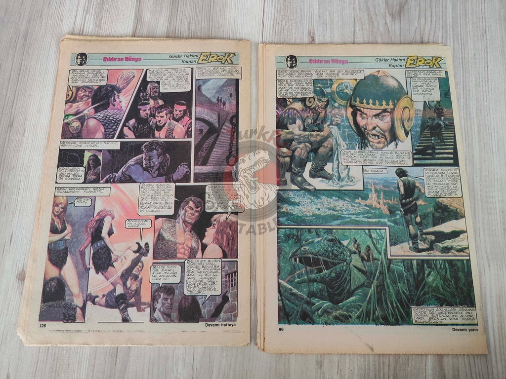 Asterix –  Asterix and the Roman Agent early 90s Turkish Edition Comic Turkey