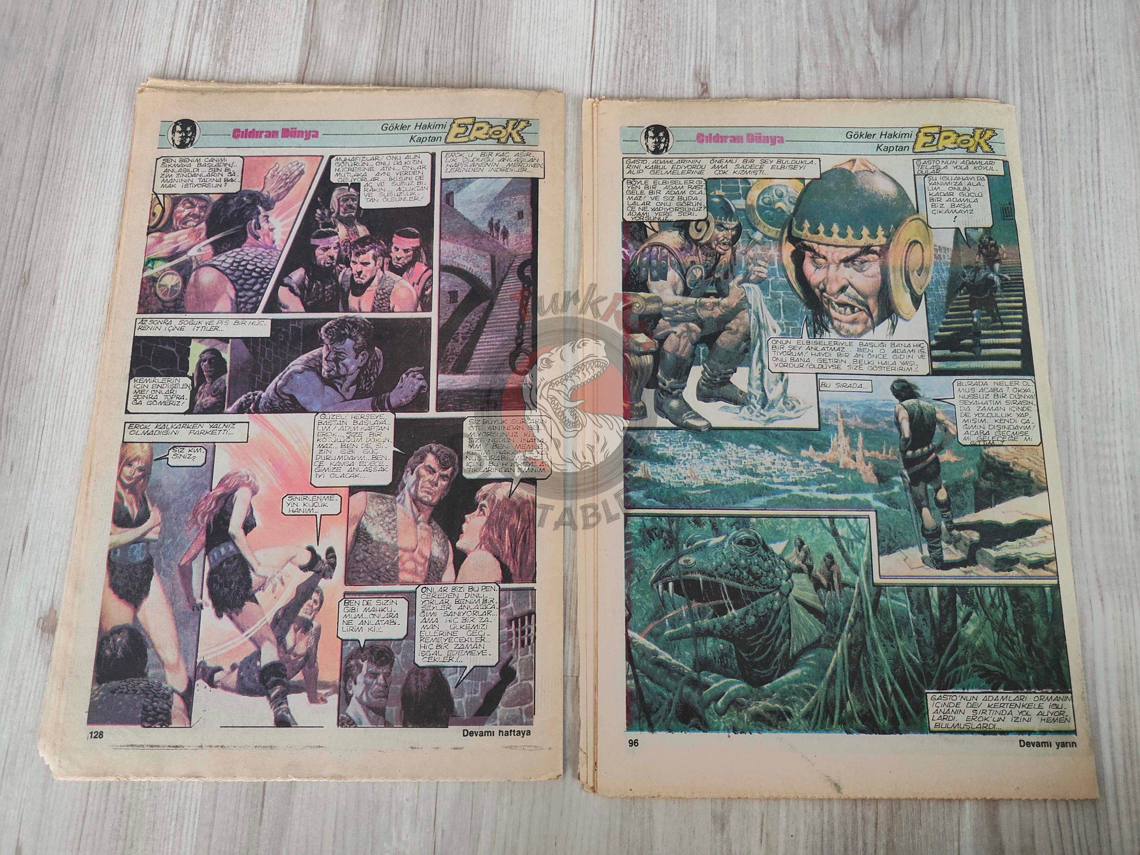 Asterix –  Asterix and the Roman Agent early 90s Turkish Edition Comic Turkey