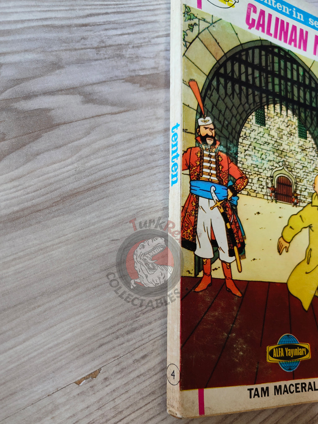 Tintin – King Ottokar's Sceptre early 1980s Turkish Edition Comic Turkey 1