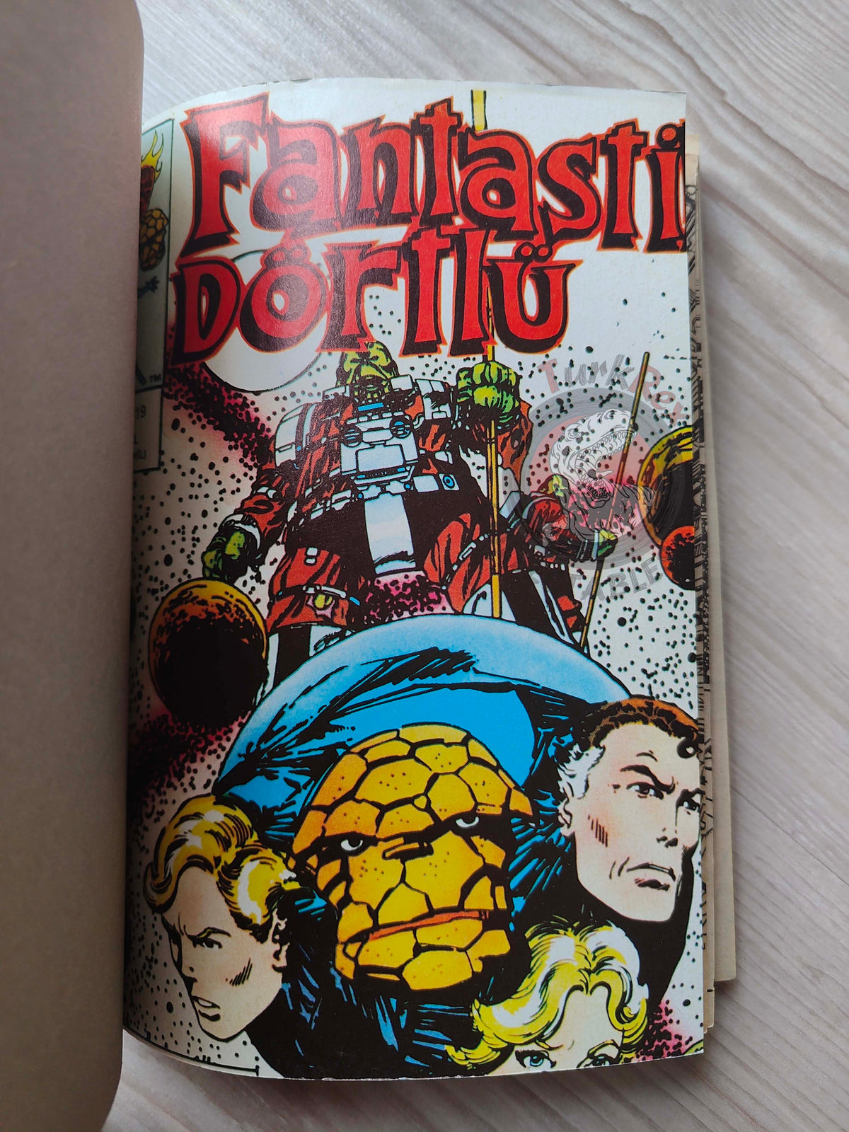 Fantastic Four Special Issue 1989 Turkish Comic Turkey #245 - #258