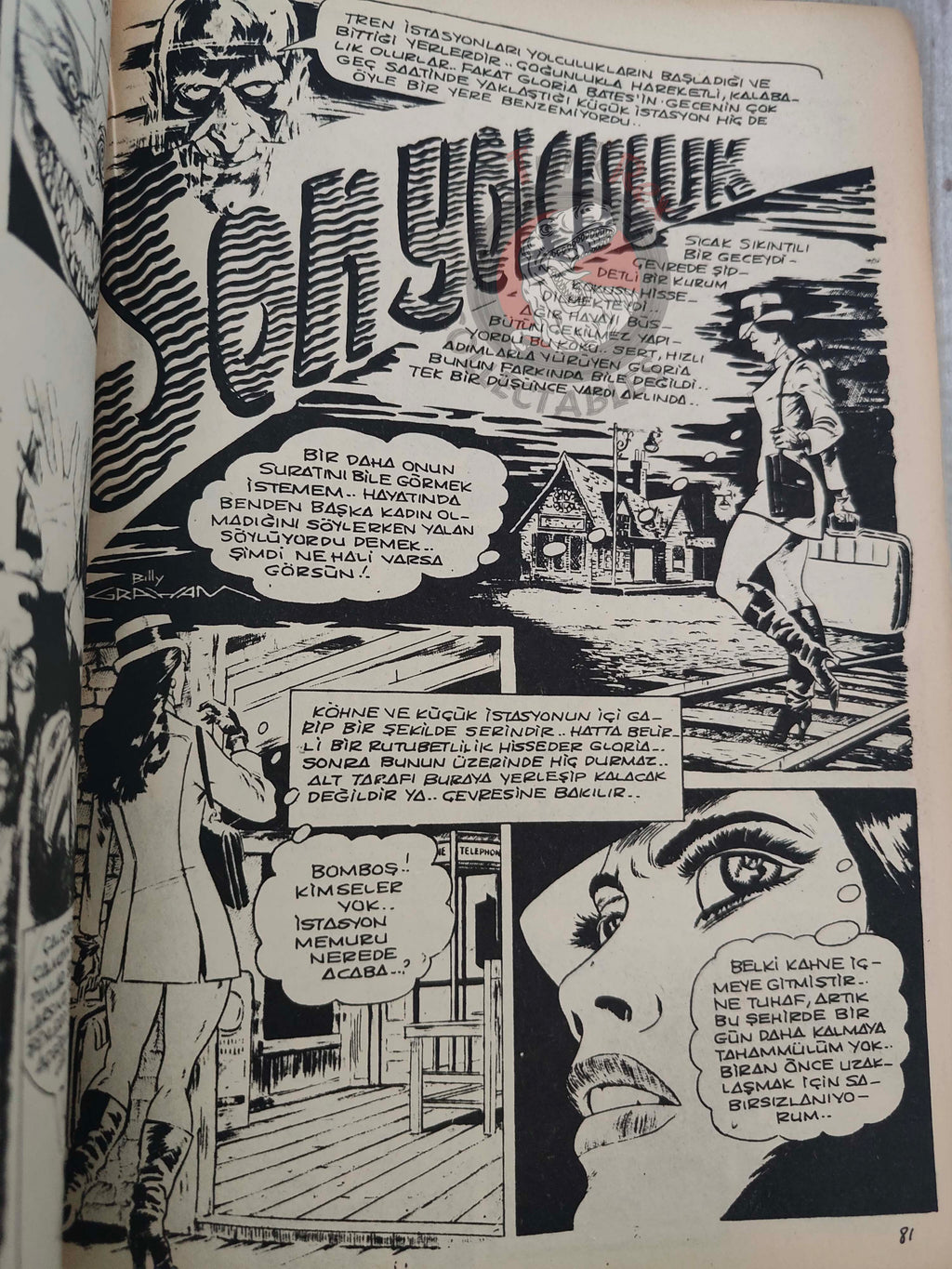 Korku February 1973 Turkish Comic Turkey Vampirella #18 Warren Creepy Eerie