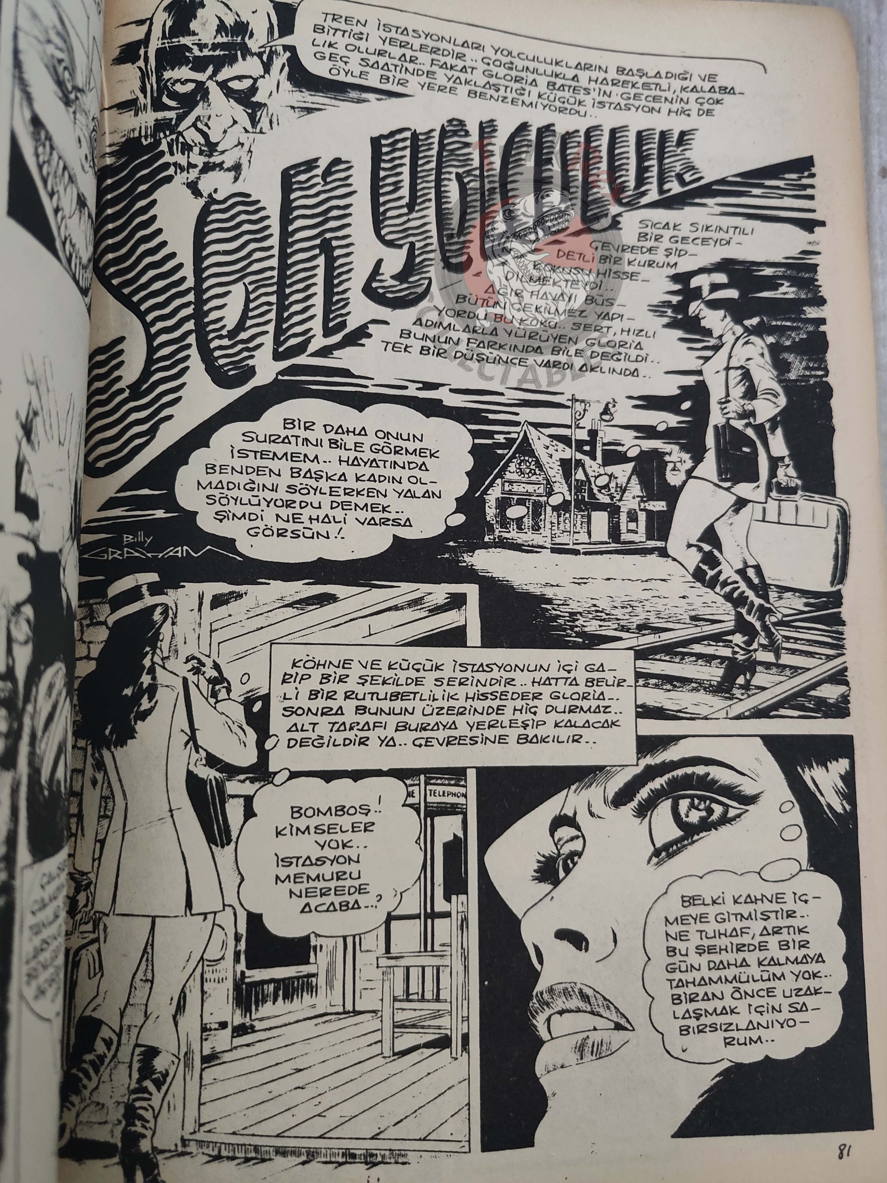 Korku February 1973 Turkish Comic Turkey Vampirella #18 Warren Creepy Eerie
