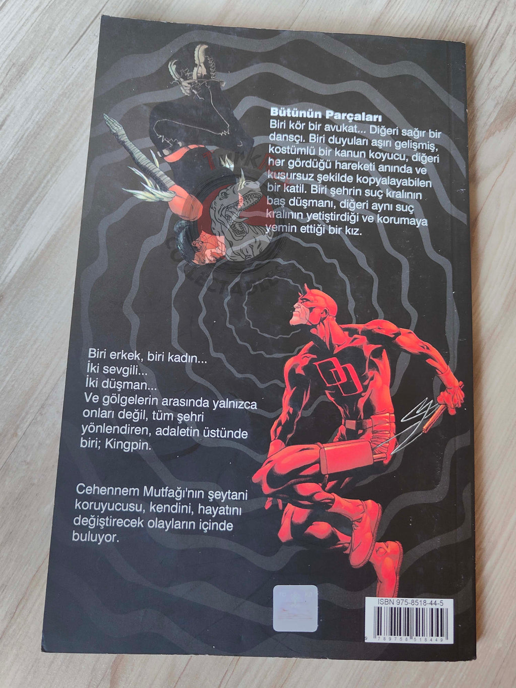 Daredevil Volume #2 Turkish Comic Turkey Marvel Knights #7–12 Spiderman